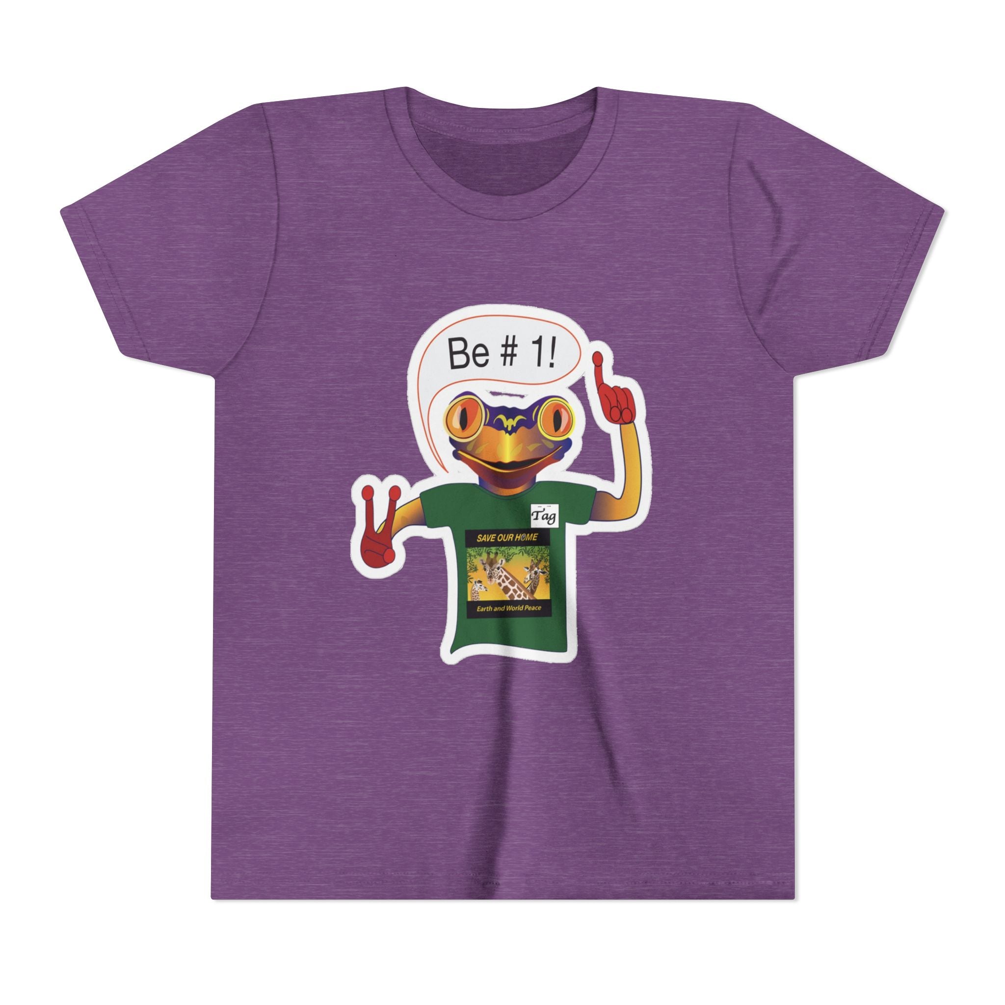 Frog: Be # 1 Sticker Tee