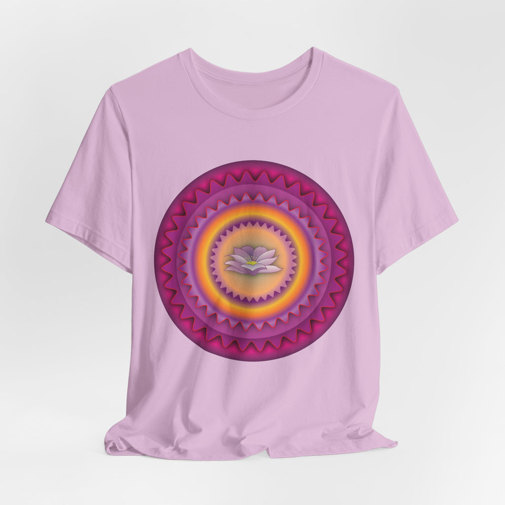 Lotus Petal Art Unisex Softstyle Tee