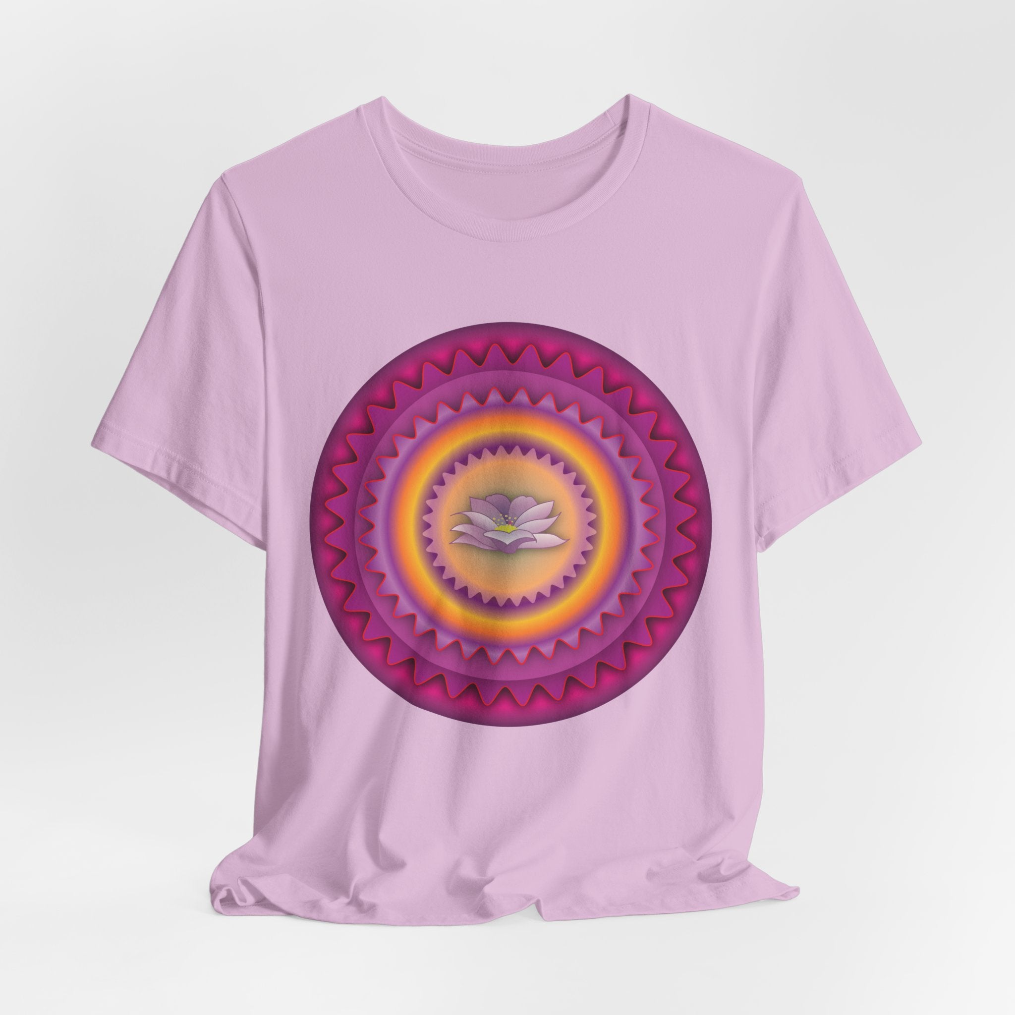 Lotus Petal Art Unisex Softstyle Tee