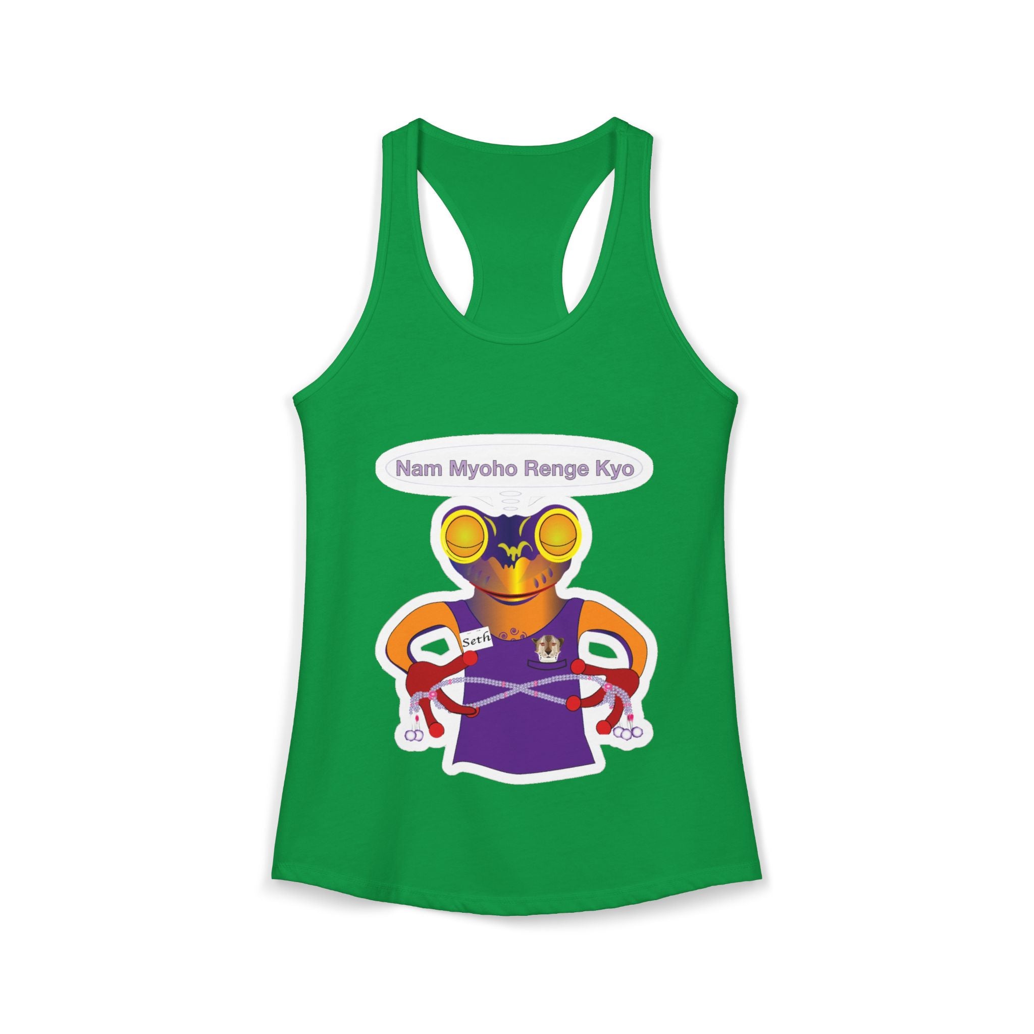 Frog Sticker Tank Tops NamMYOHO