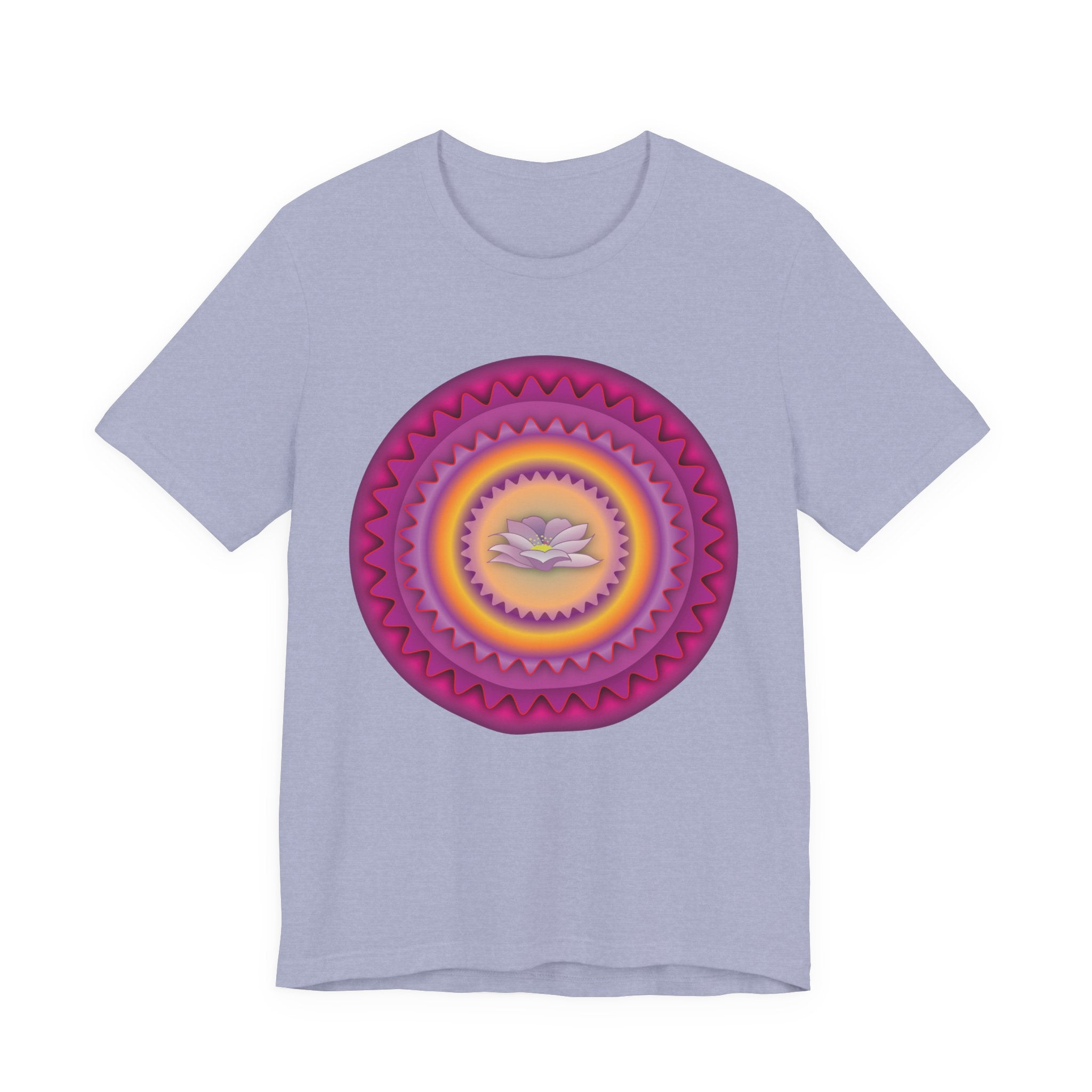Lotus Petal Art Unisex Softstyle Tee