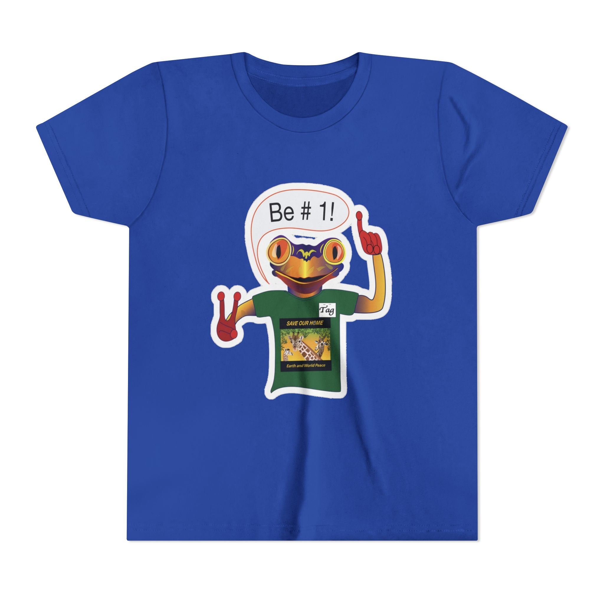 Frog: Be # 1 Sticker Tee