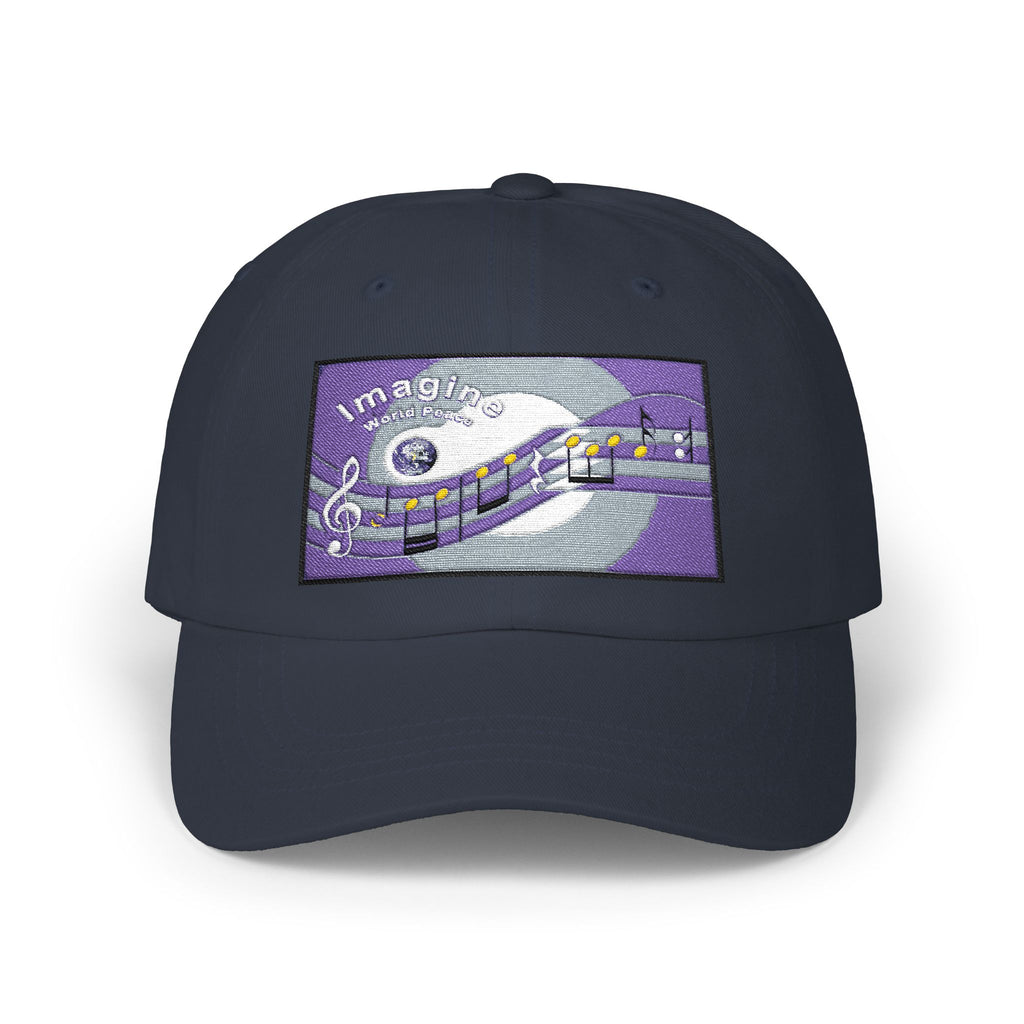 Cap 'Imagine' Guitar Music Embroidered Baseball Hat