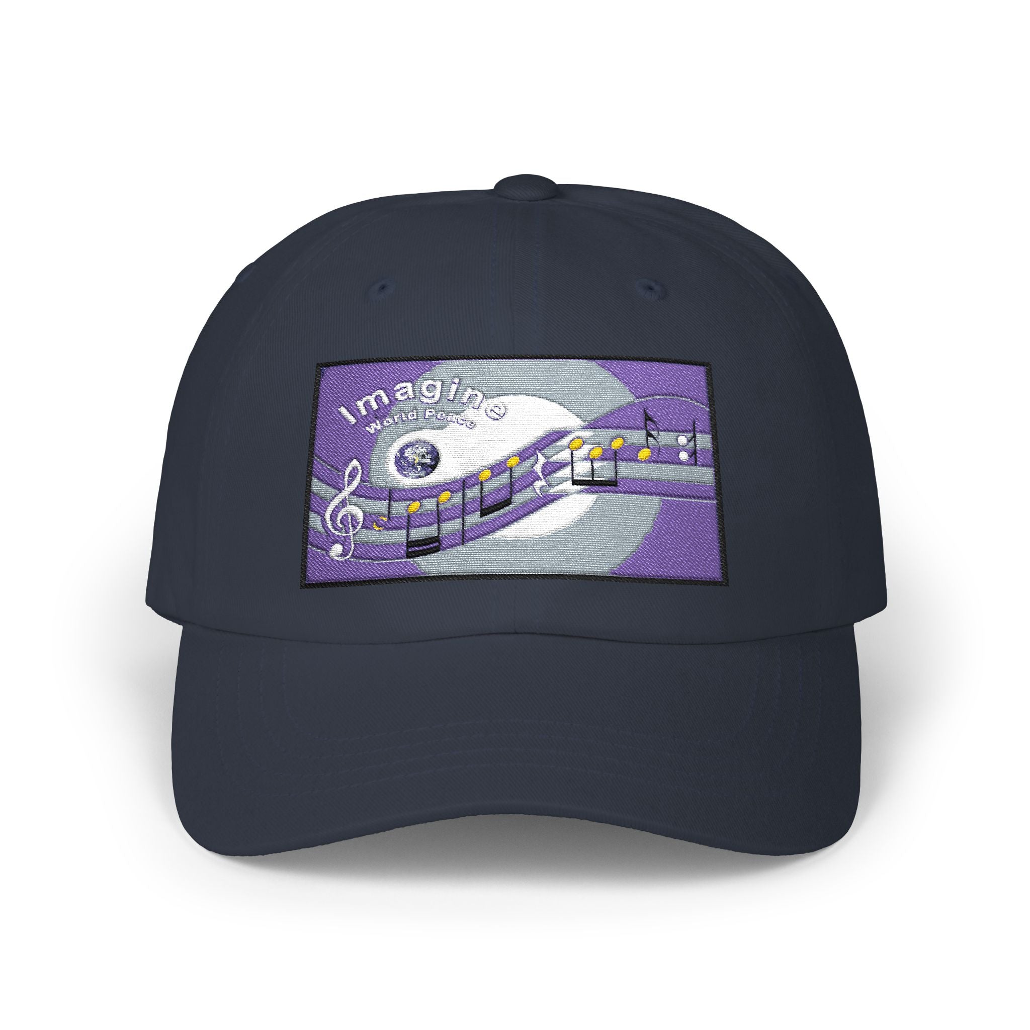 Cap 'Imagine' Guitar Music Embroidered Baseball Hat