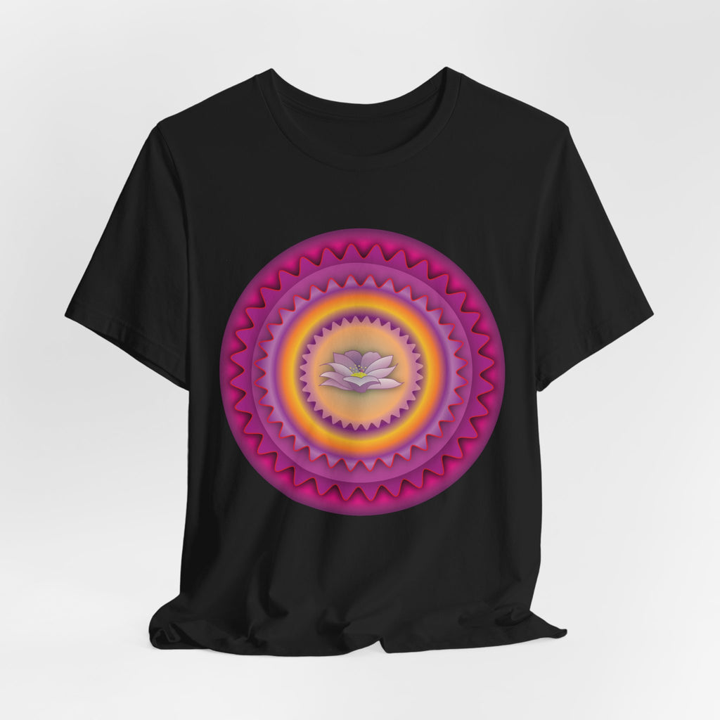 Lotus Petal Art Unisex Softstyle Tee