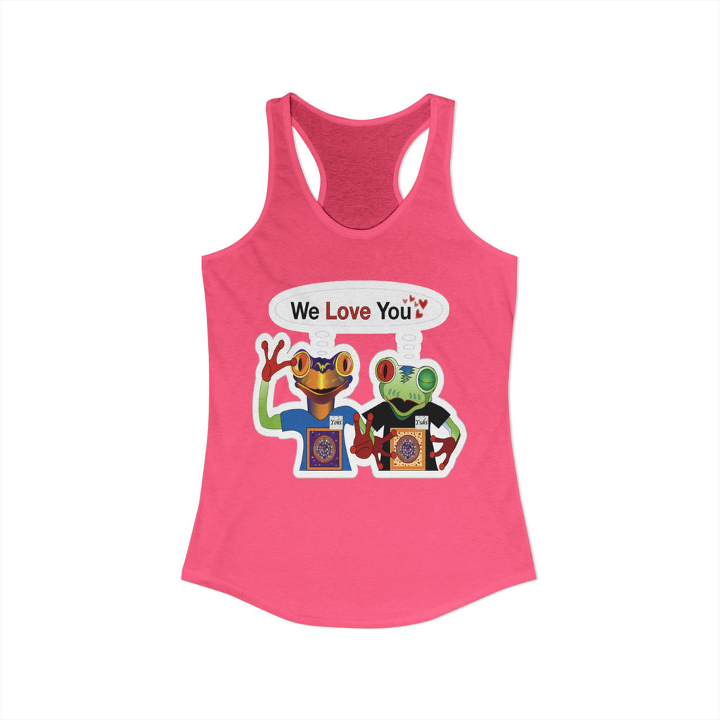 Mc Frog  Sticker Tank We Love You