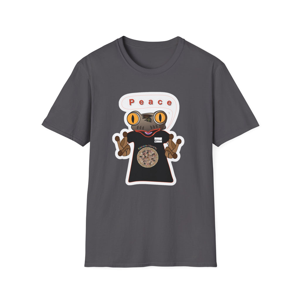 Mc Frog Peace For All Unisex Softstyle T-Shirt