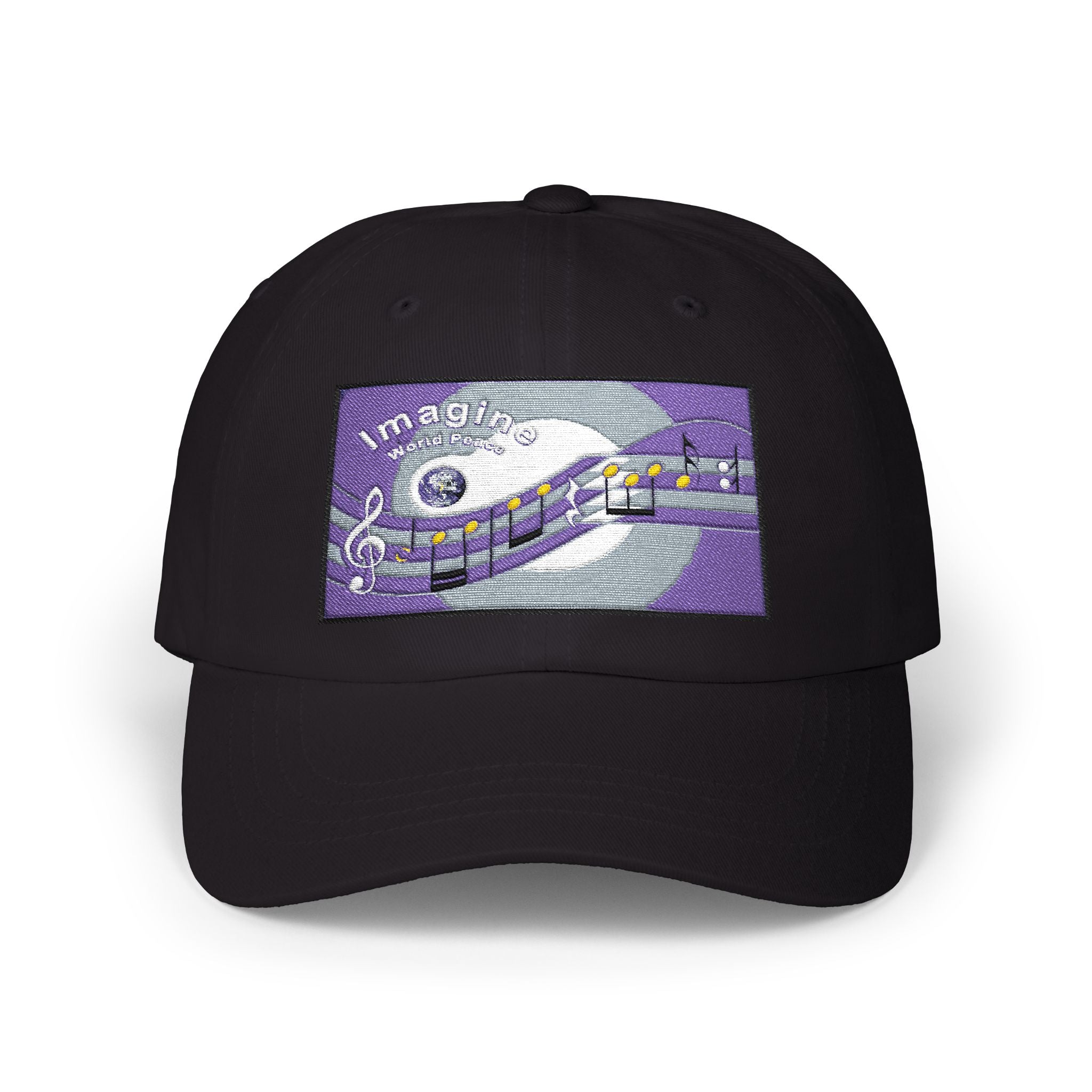 Cap 'Imagine' Guitar Music Embroidered Baseball Hat