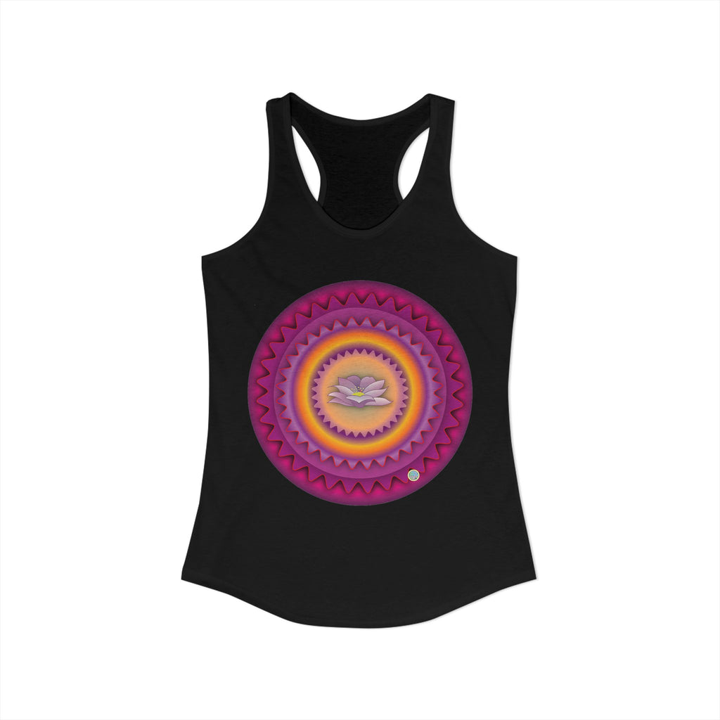 Lotus Petals Racerback Tank