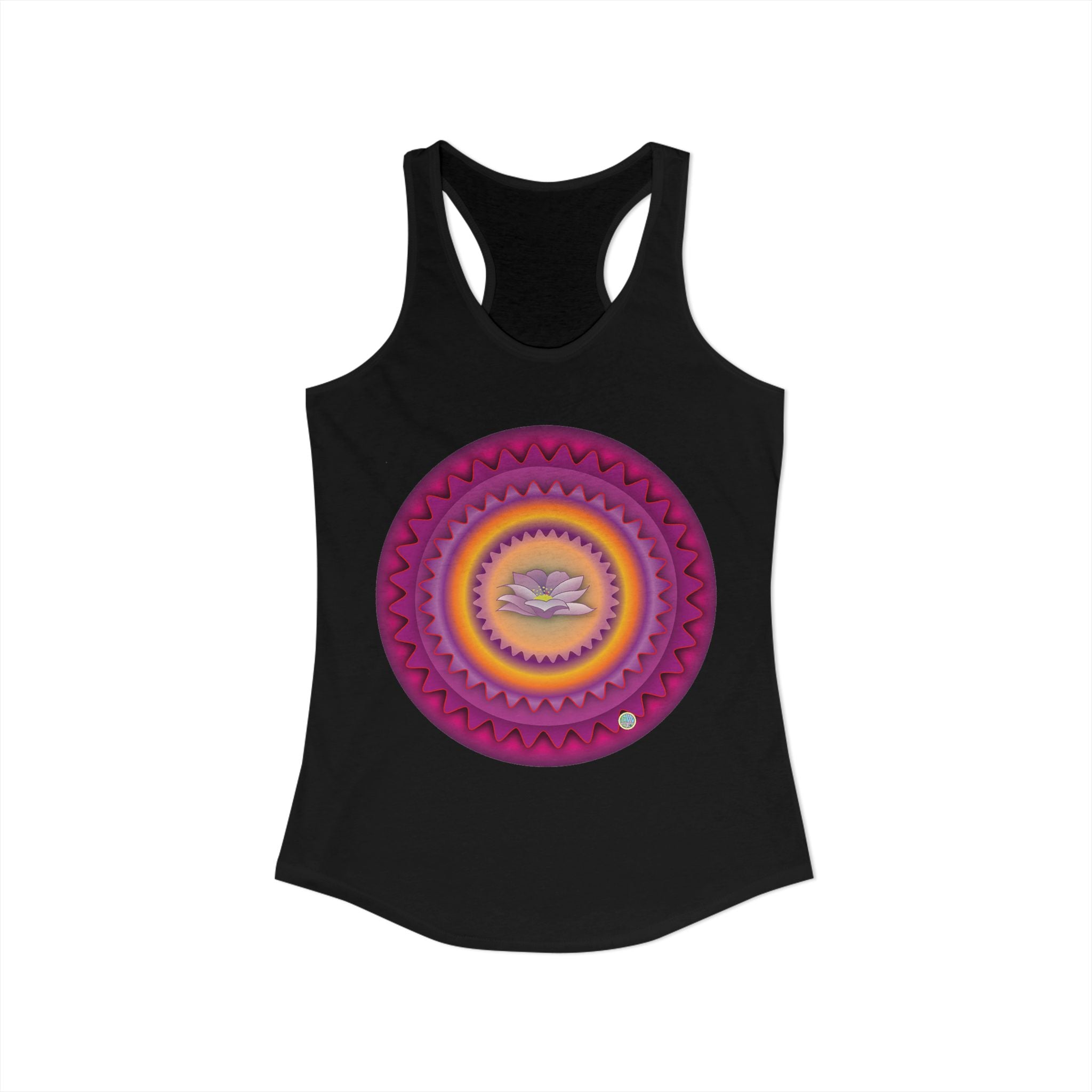 Lotus Petals Racerback Tank