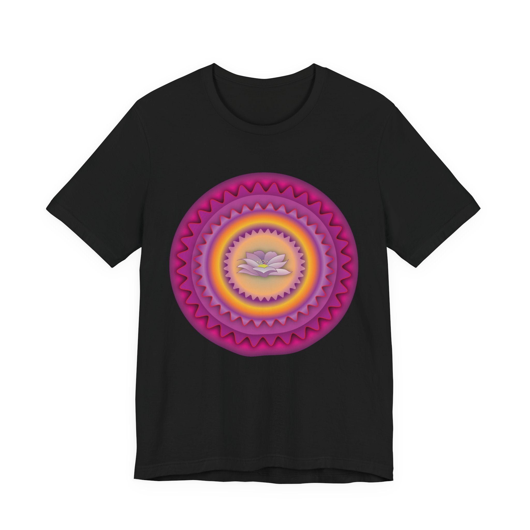 Lotus Petal Art Unisex Softstyle Tee