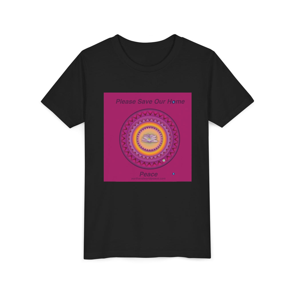 Peace Lotus & Petals Youth Tee