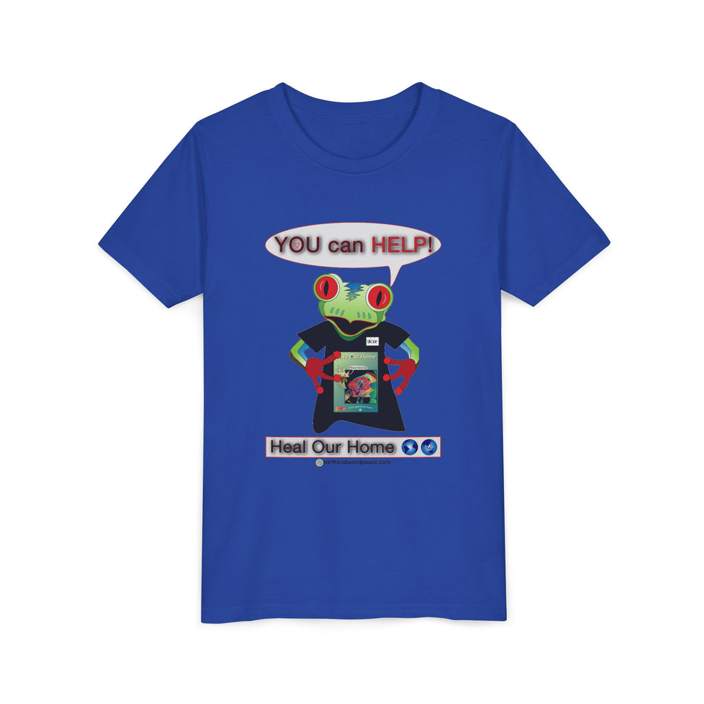 Mc Frog: You Can Help Save Our Home Youth Tee