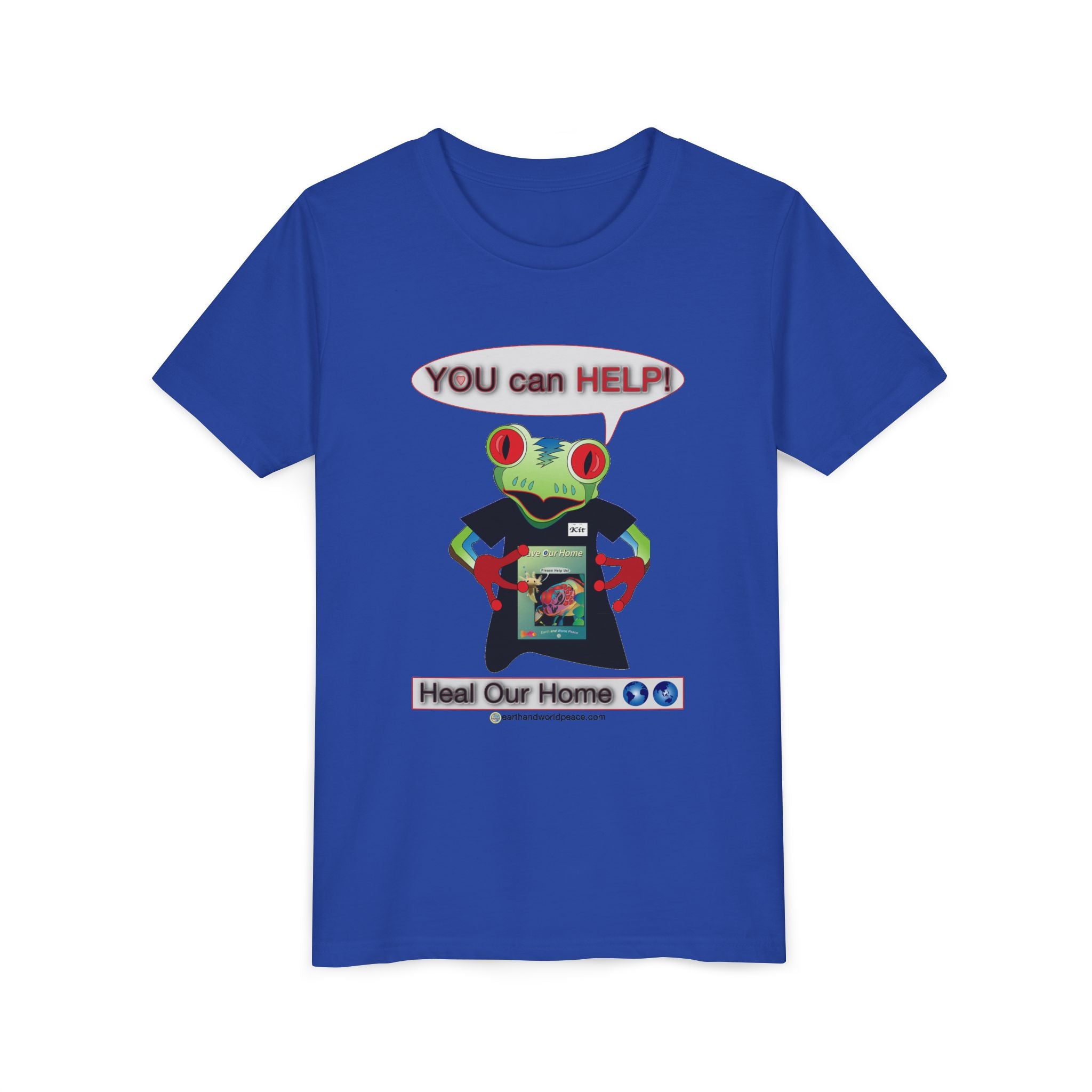 Mc Frog: You Can Help Save Our Home Youth Tee