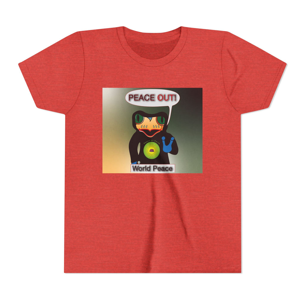 Frog: Peace Out Youth Tee
