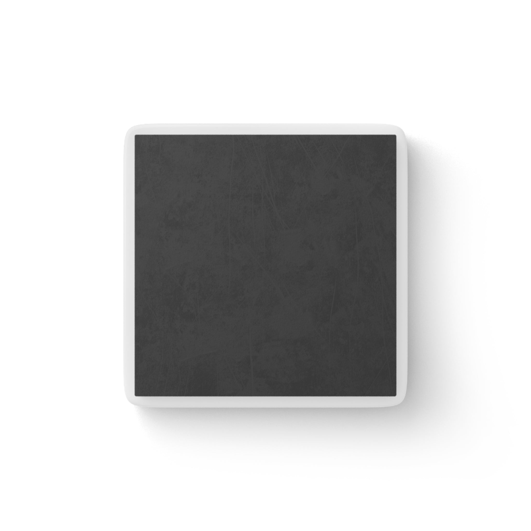 Lotus Pure White - 2" Porcelain Magnet