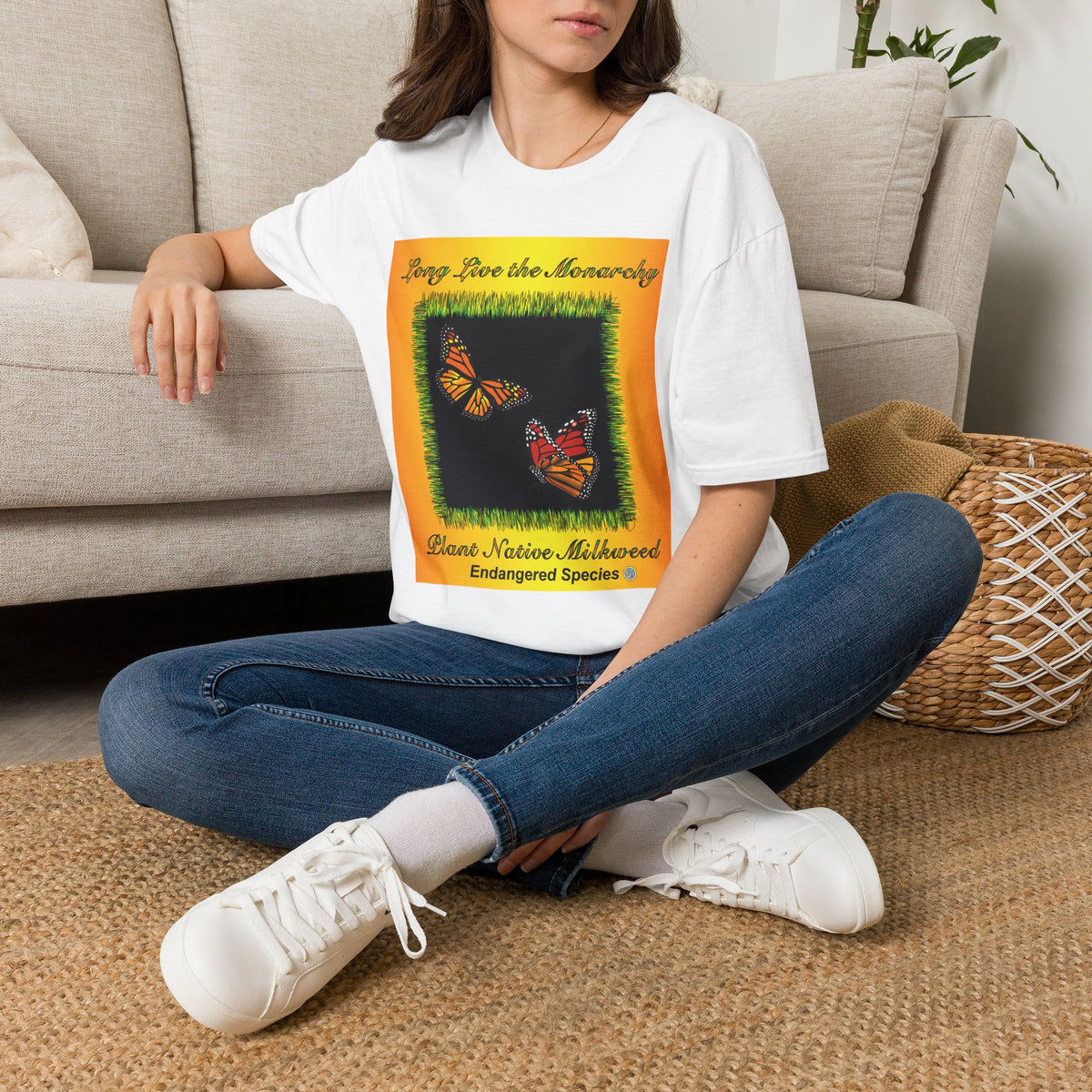 Long Live the Monarchy Butterfly Shirt