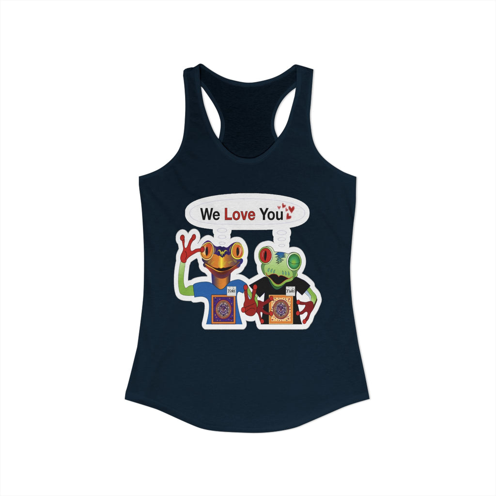 Mc Frog  Sticker Tank We Love You