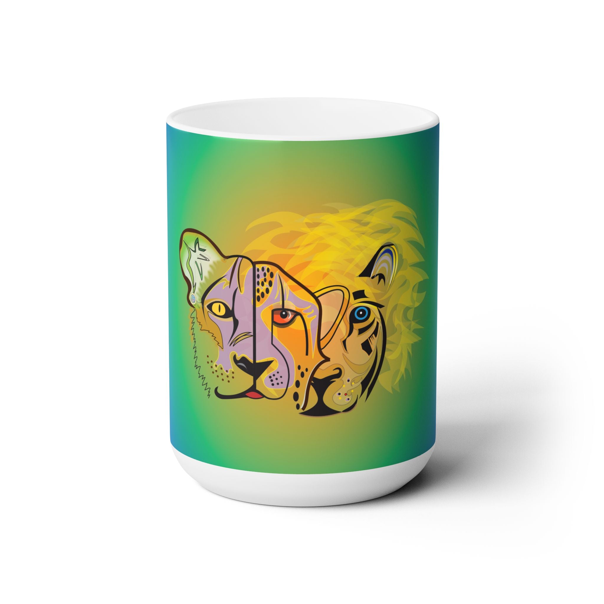 Big Cat Trio Mug 15oz
