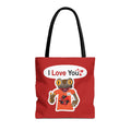 Mc Frog I Love You Sticker Tote