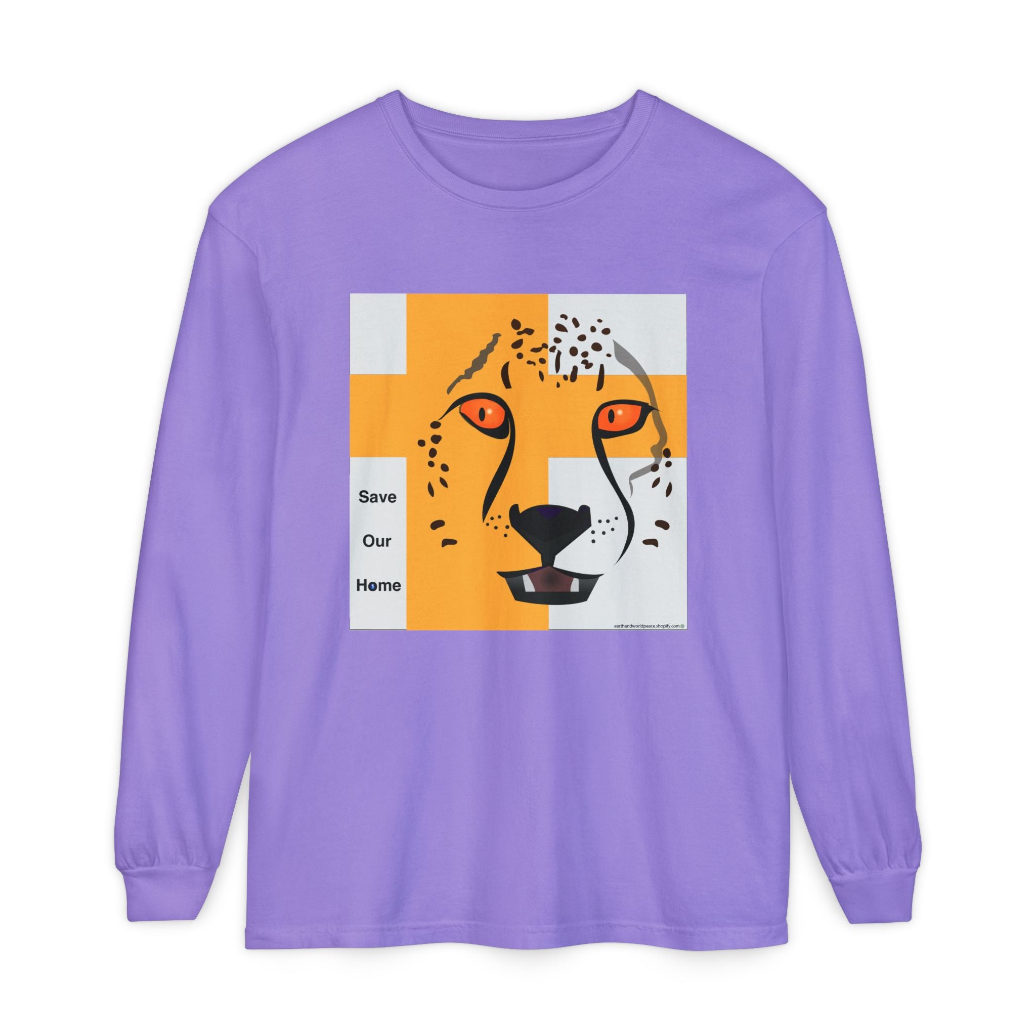 Cheetah Save Our Home Tee