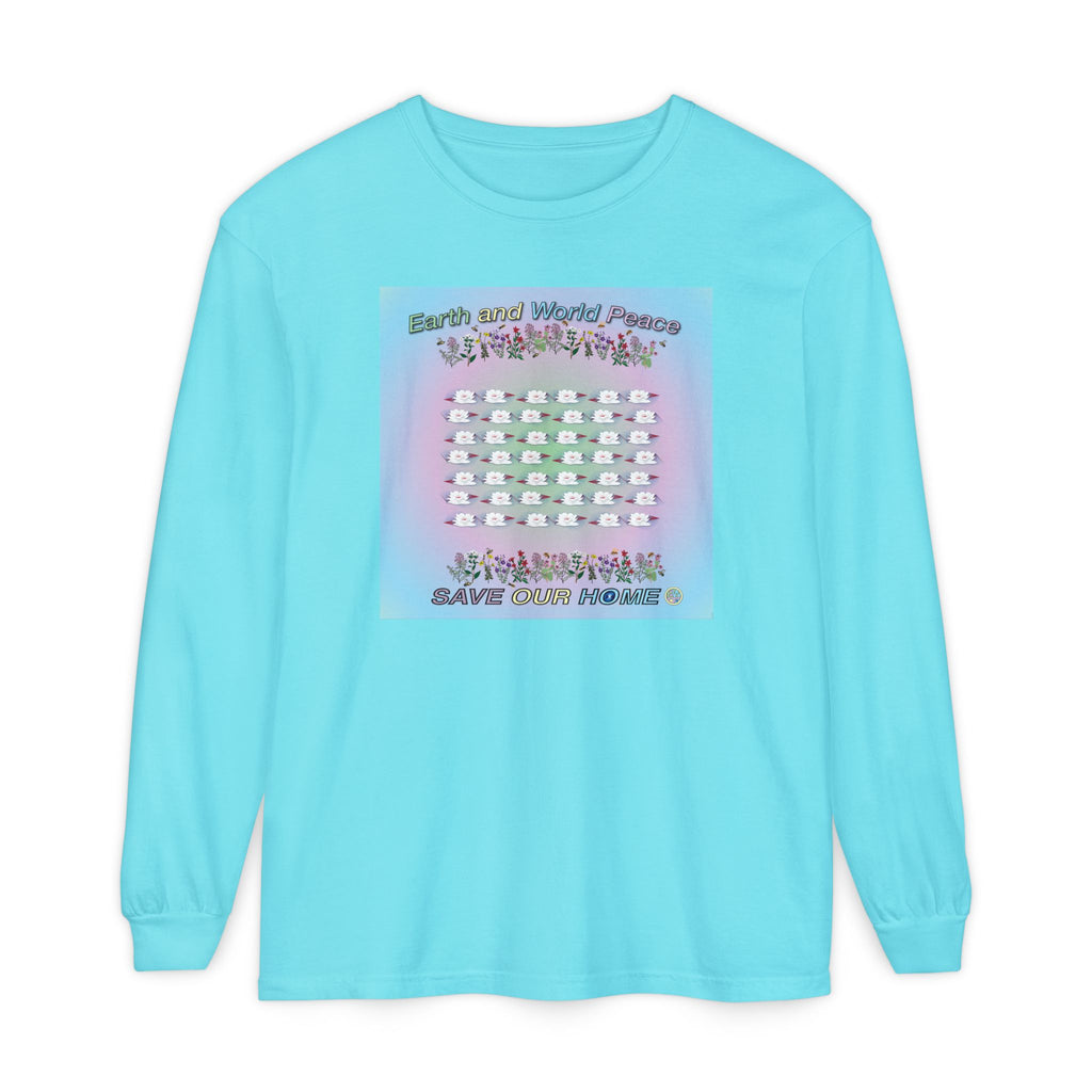 Lotus Flowers Long Sleeve Tee