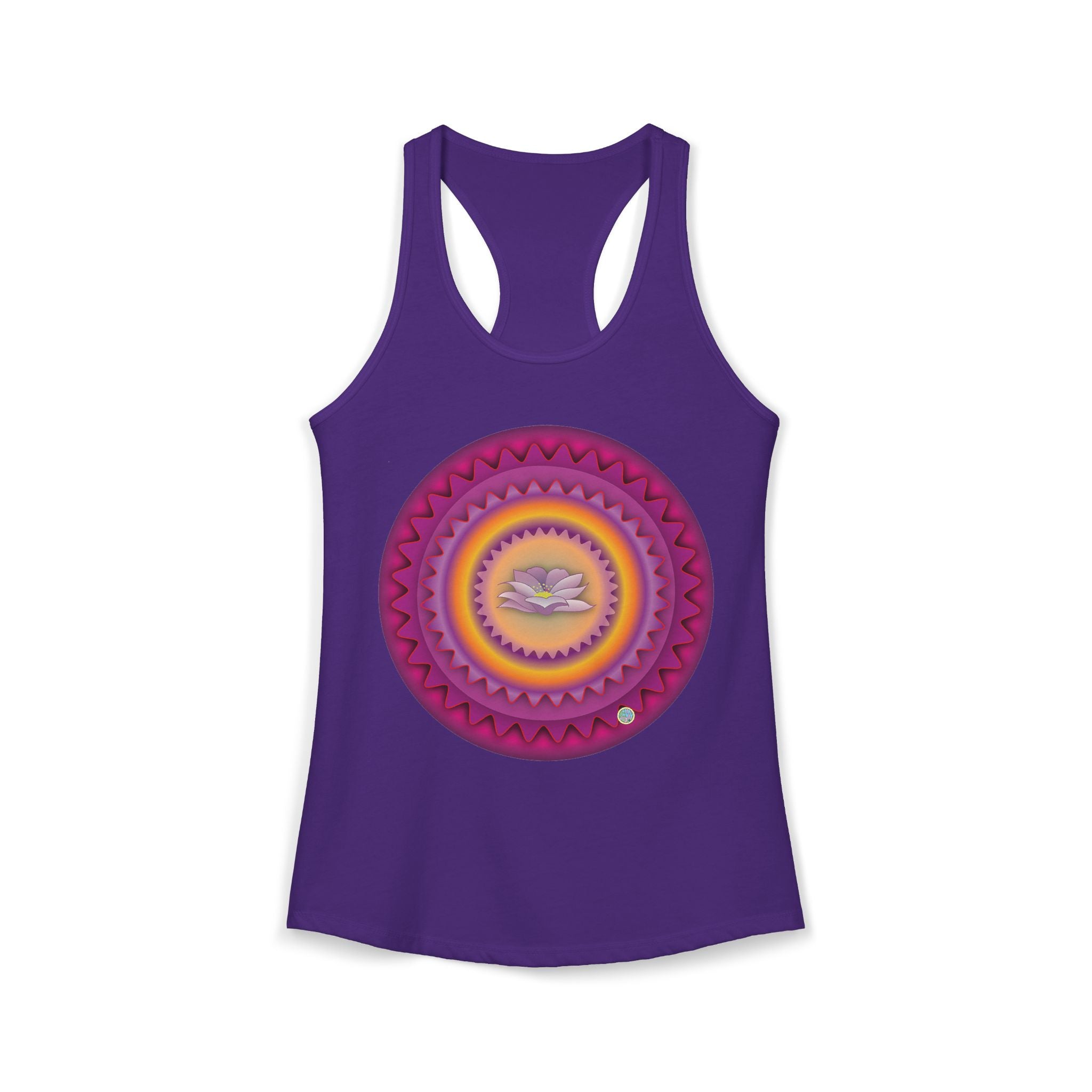 Lotus Petals Racerback Tank