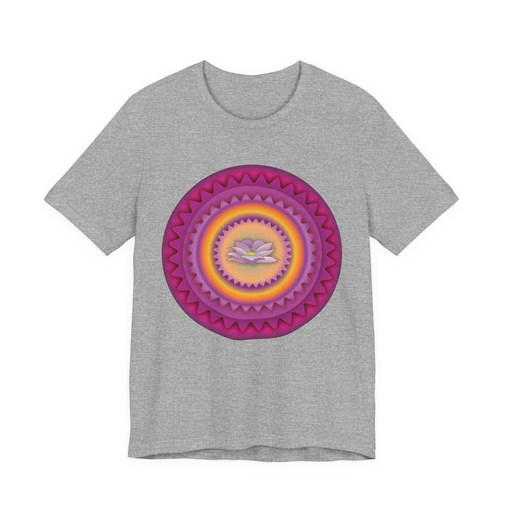 Lotus Petal Art Unisex Softstyle Tee
