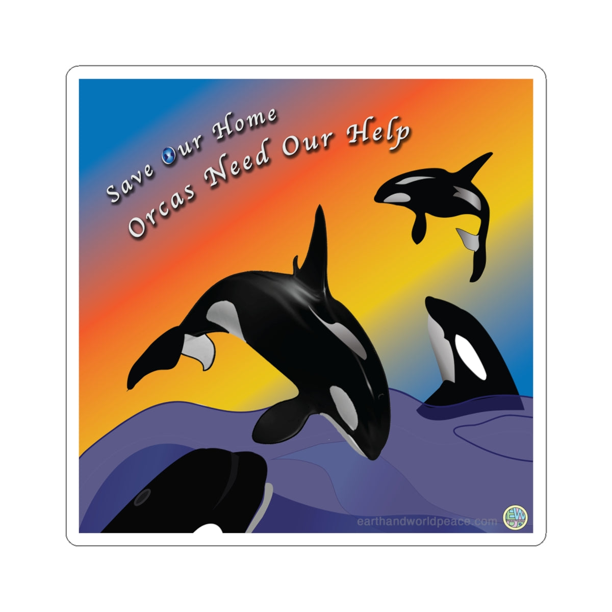 Orca Sticker