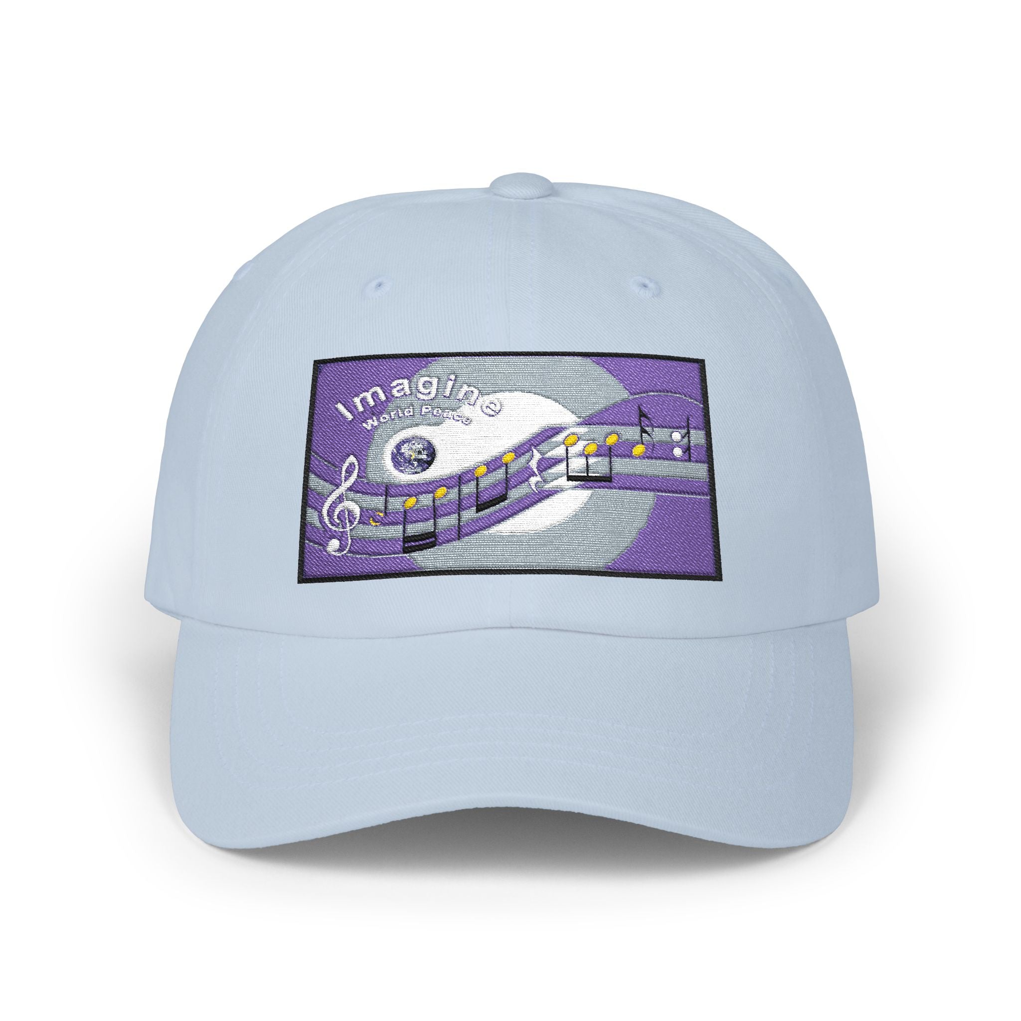 Cap 'Imagine' Guitar Music Embroidered Baseball Hat