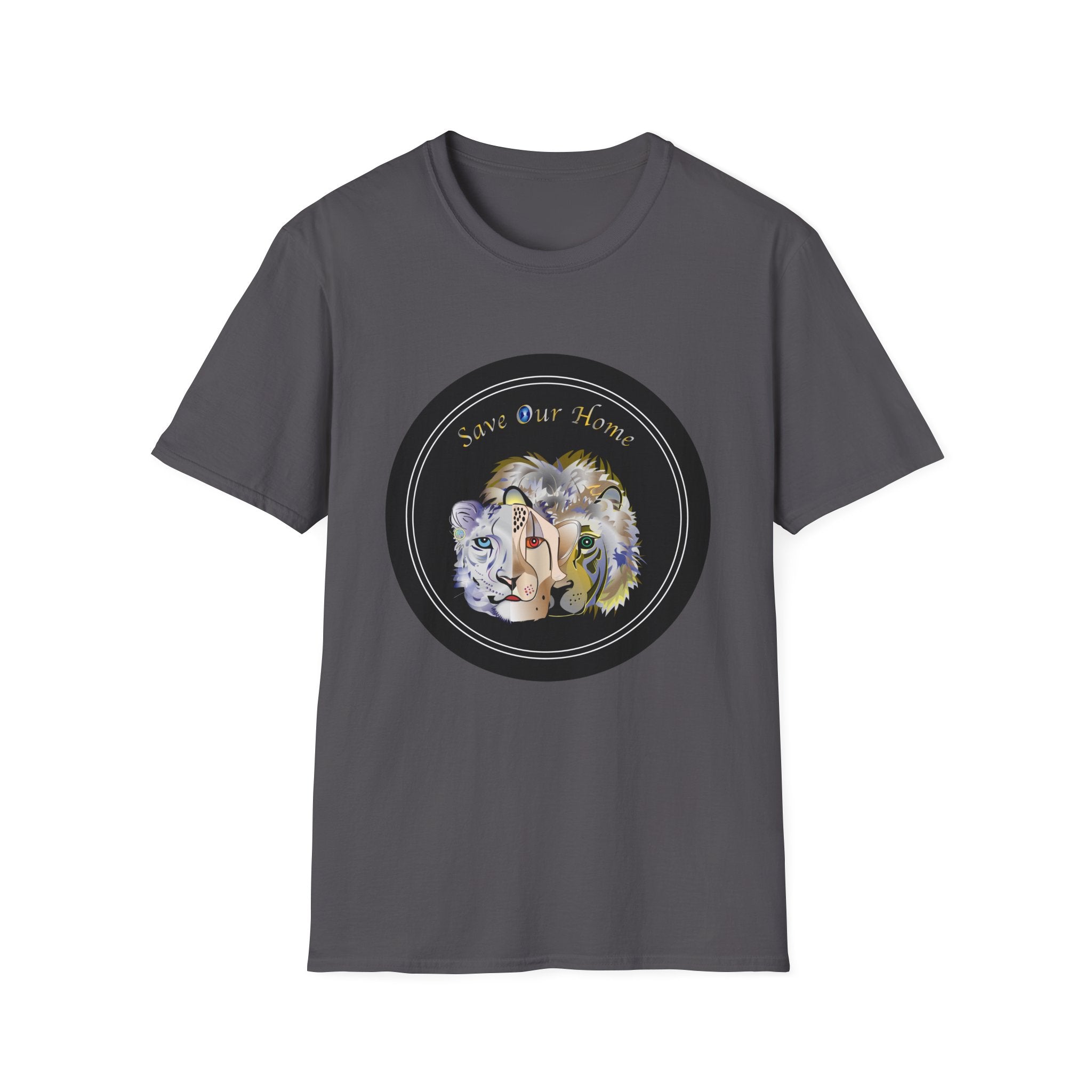 Cats Trio Unisex Softstyle Tee