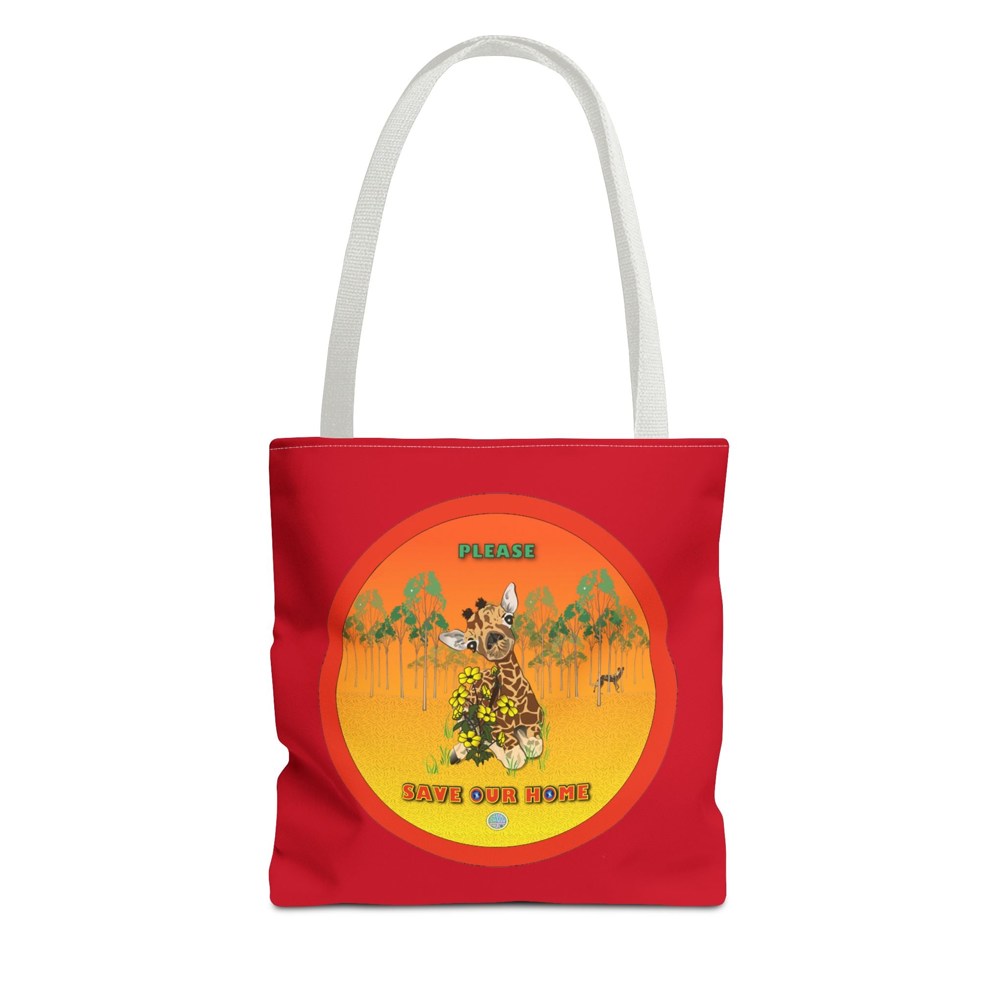 Baby Giraffe Spring Day Tote