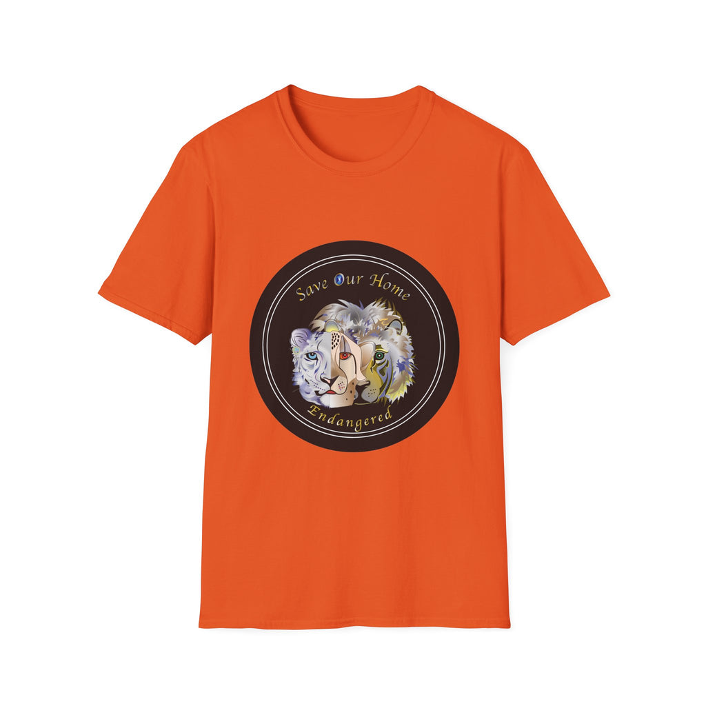 Cat Trio Unisex Softstyle T-Shirt