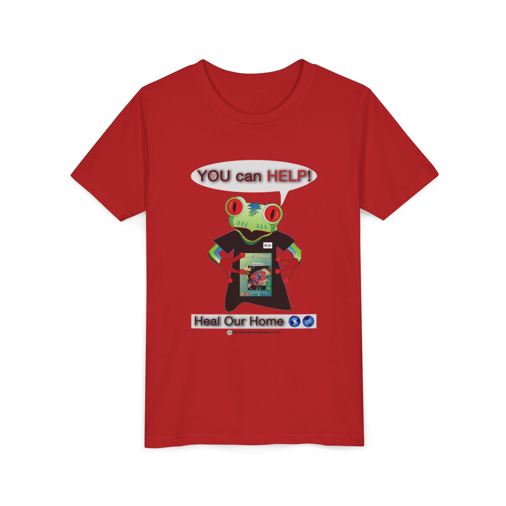 Mc Frog: You Can Help Save Our Home Youth Tee