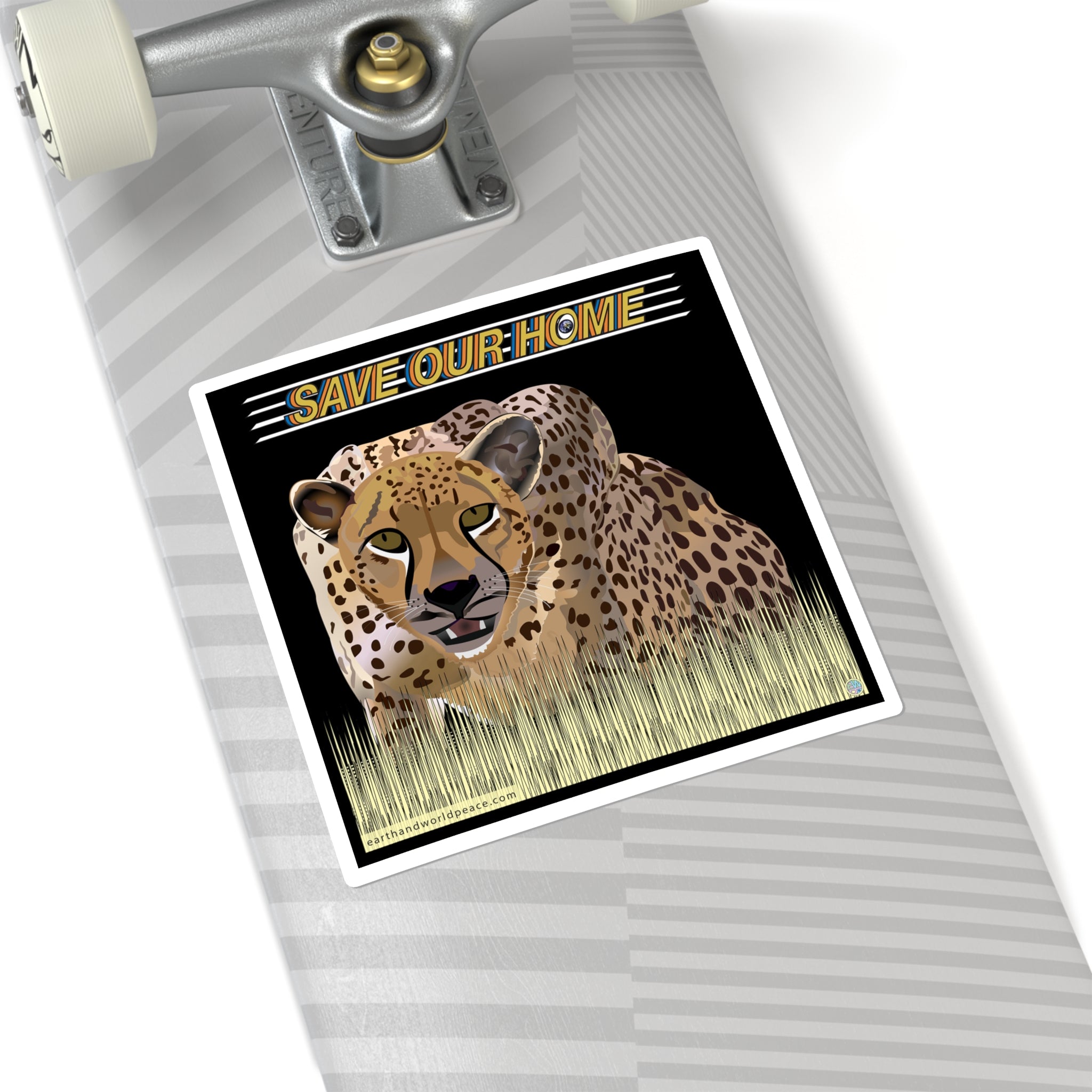 Cheeta 6" Sticker
