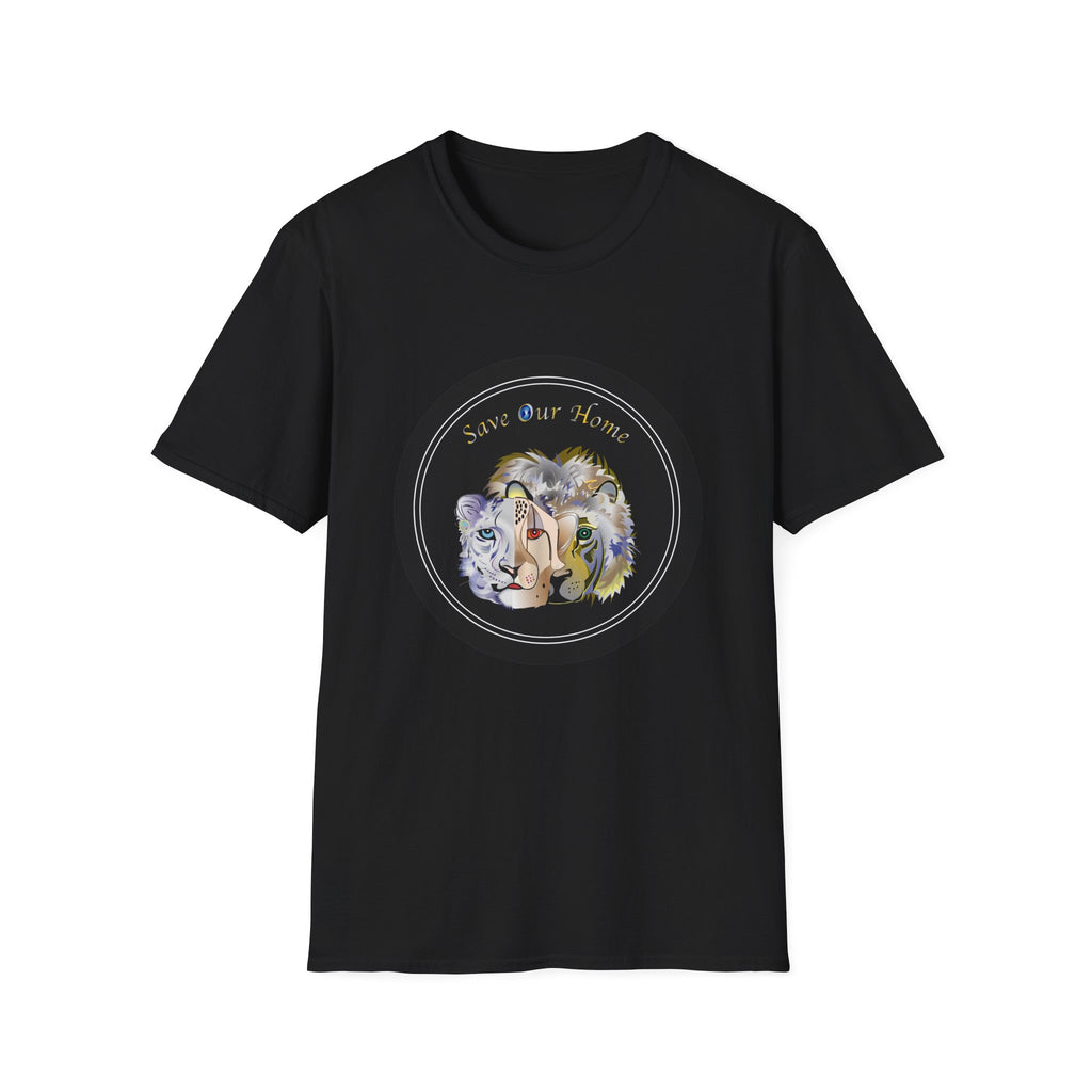 Cats Trio Unisex Softstyle Tee