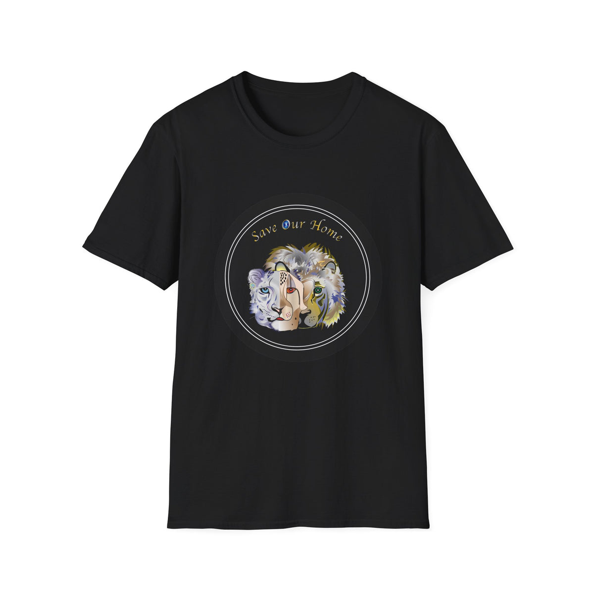 Cats Trio Unisex Softstyle Tee