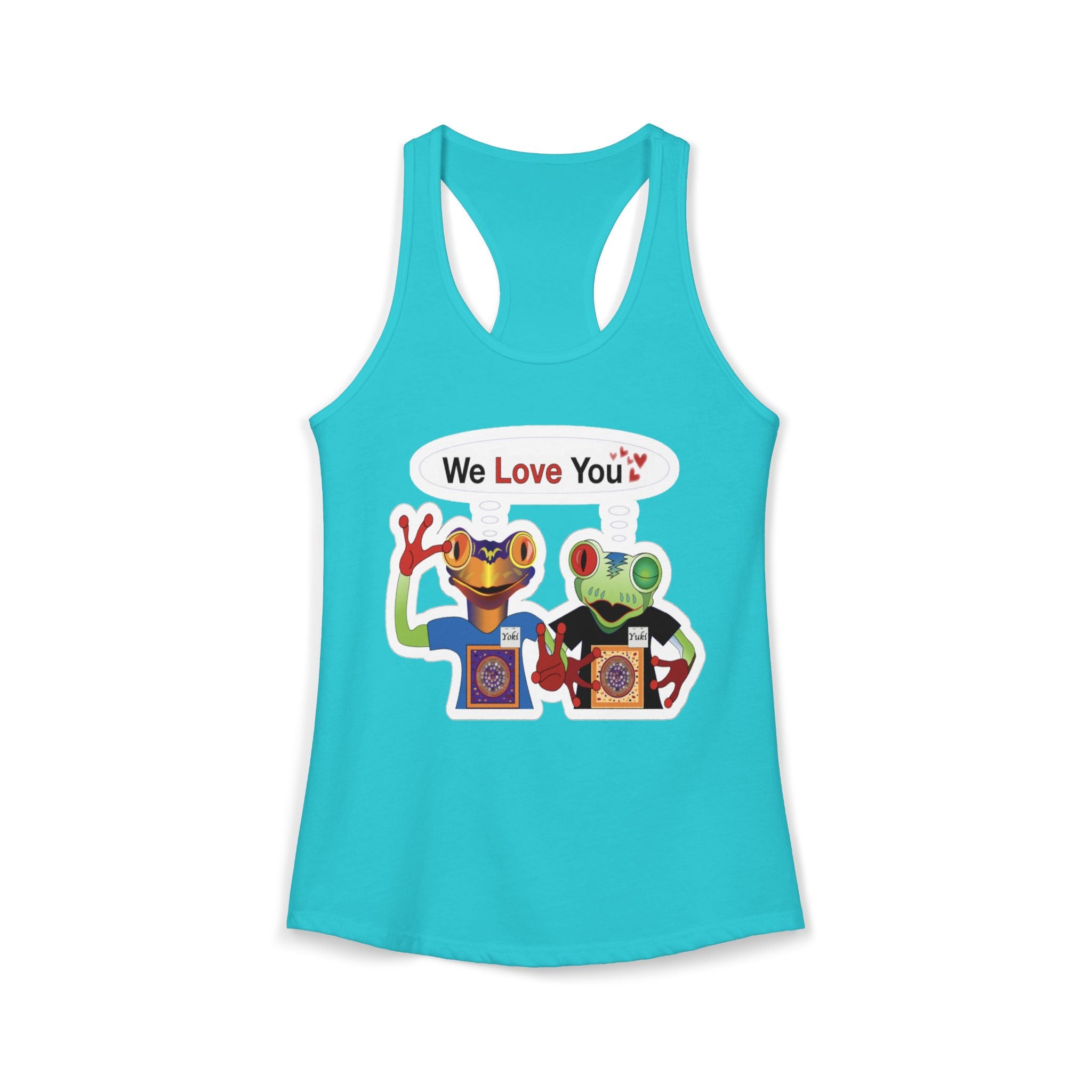 Mc Frog  Sticker Tank We Love You