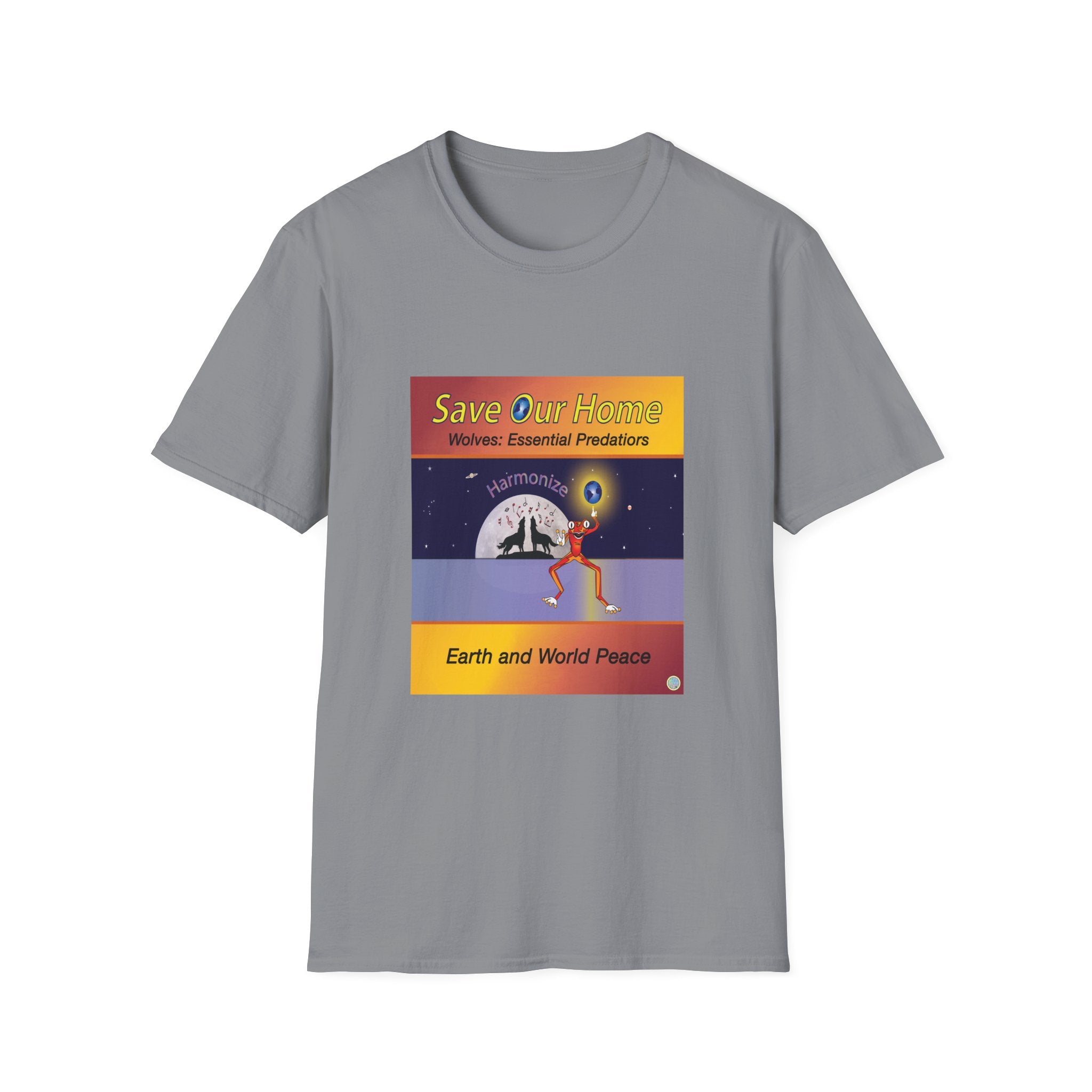 Frog and Wolves  Harmonize Unisex Softstyle T-Shirt