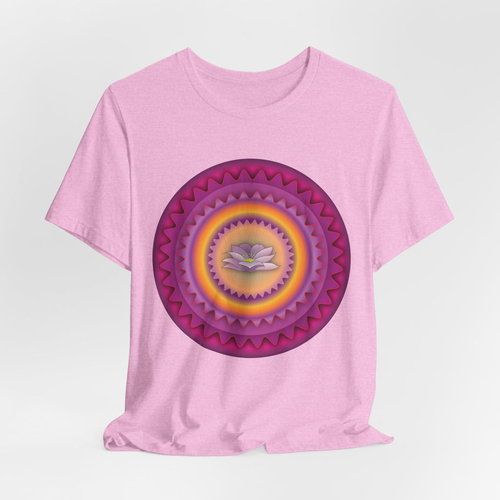 Lotus Petal Art Unisex Softstyle Tee