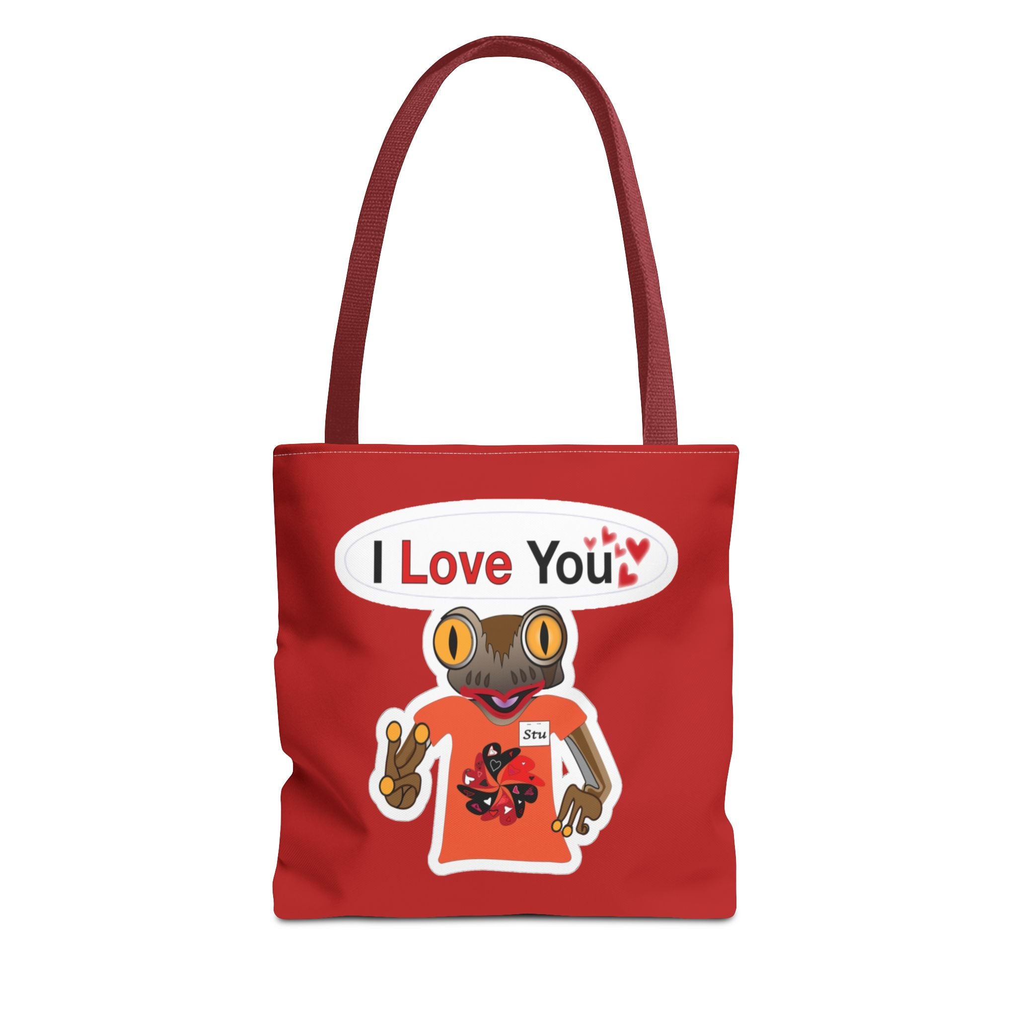Mc Frog I Love You Sticker Tote