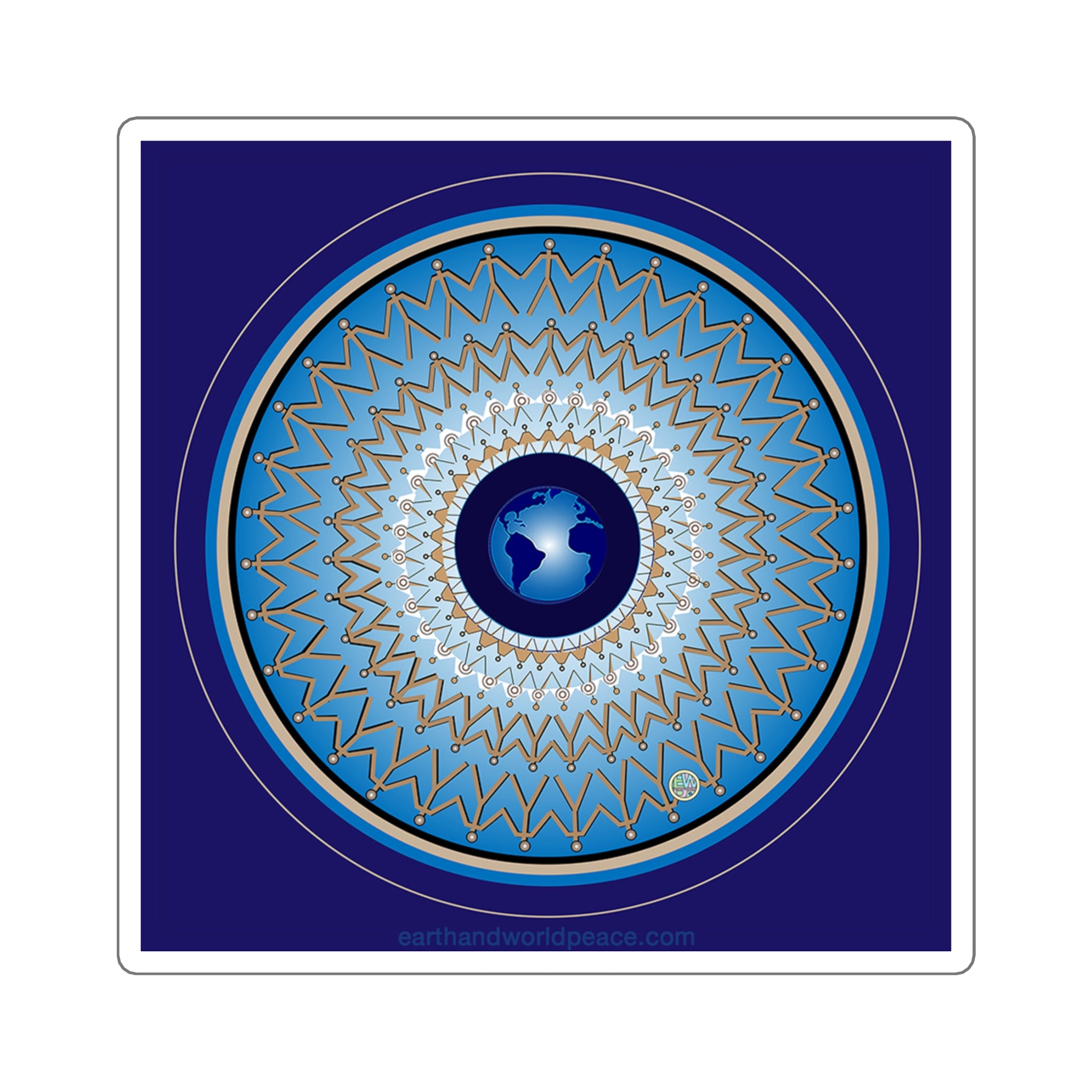 World Peace 6" Sticker