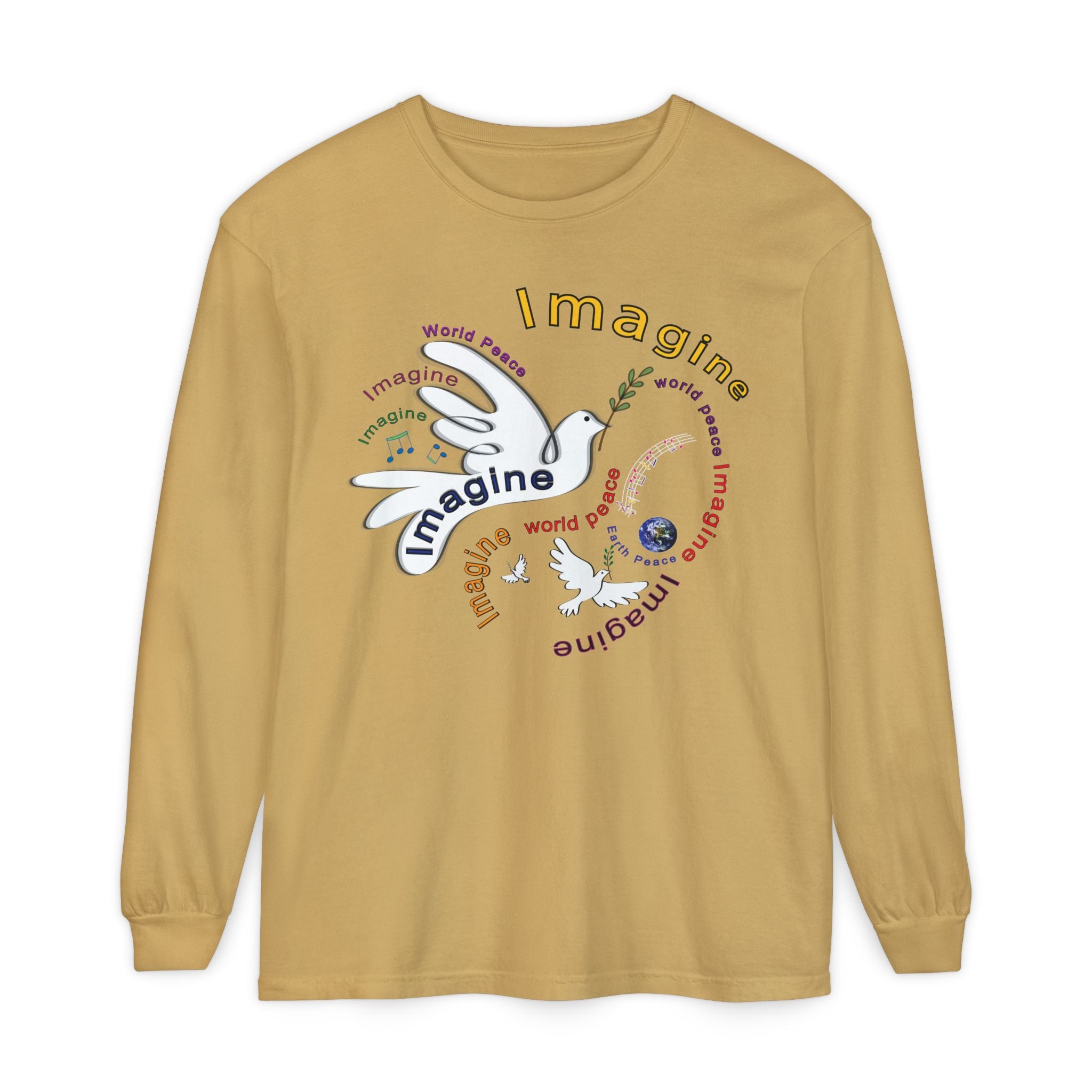 magine World Peace Invisible Tee