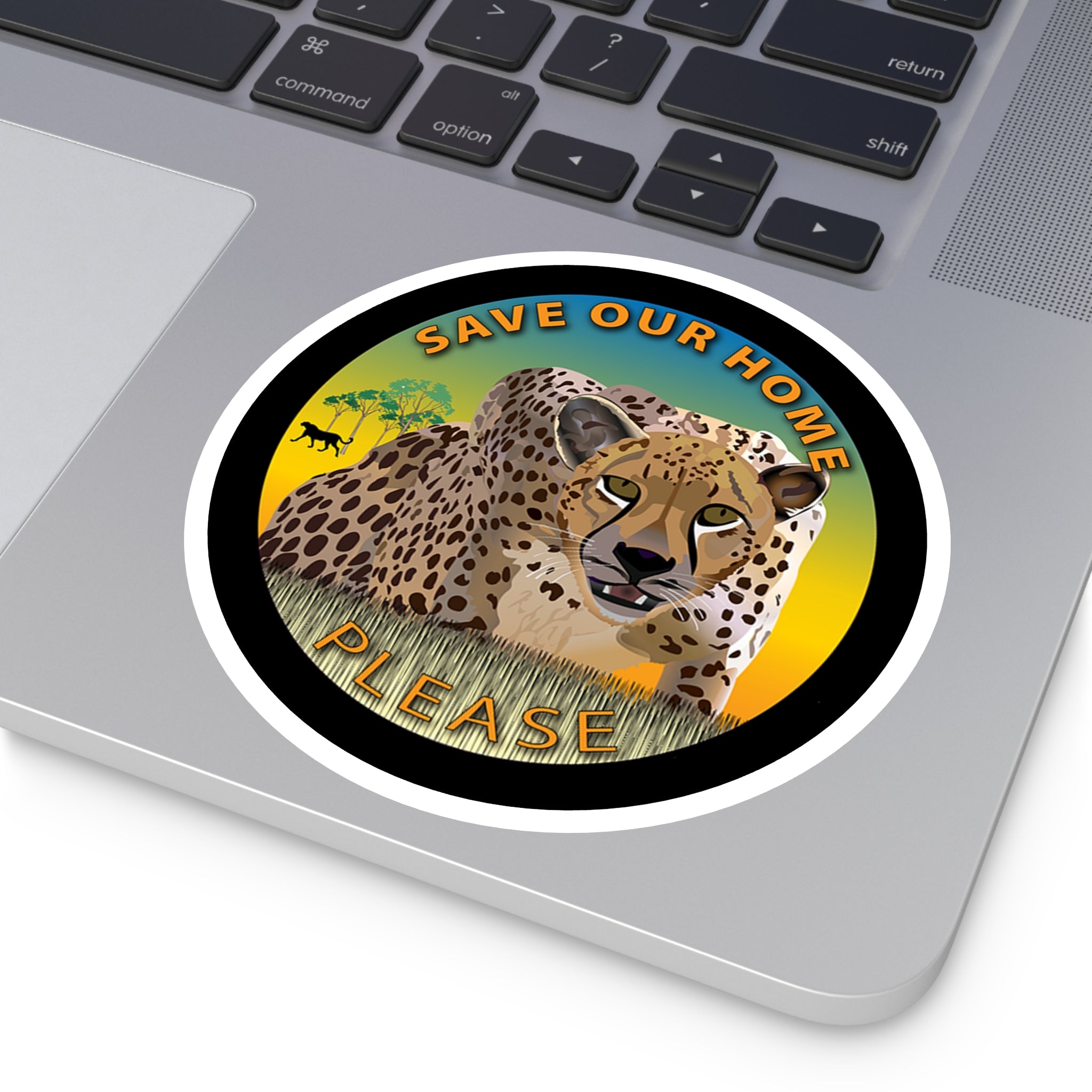 CheetahEndangered, Indoor\Outdoor Stickers