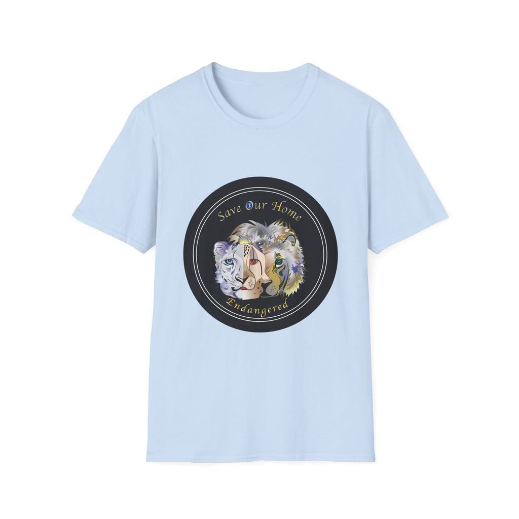 Cat Trio Unisex Softstyle T-Shirt