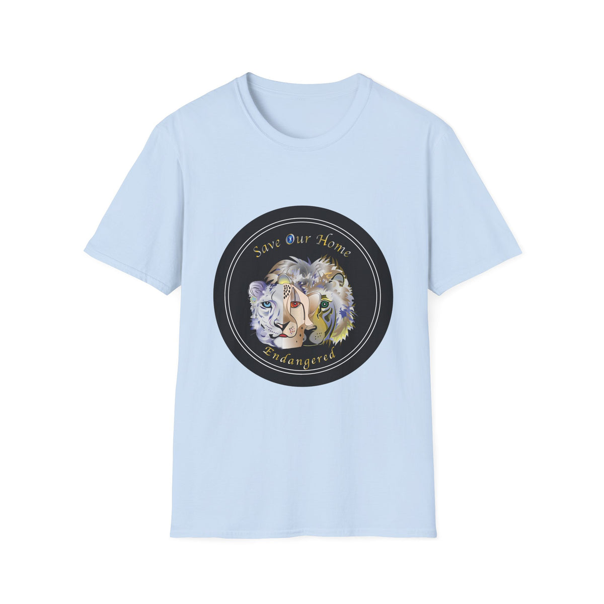 Cat Trio Unisex Softstyle T-Shirt