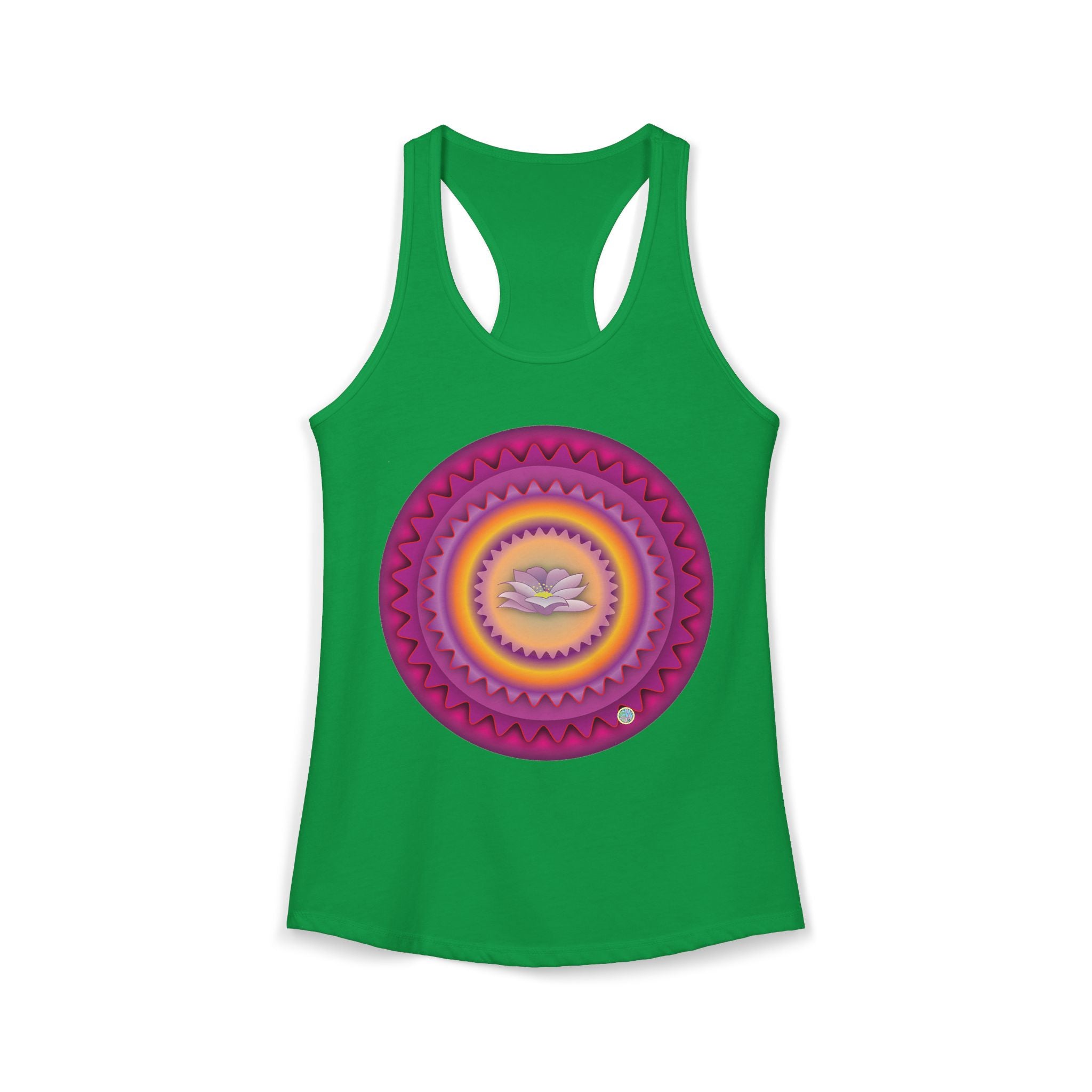 Lotus Petals Racerback Tank
