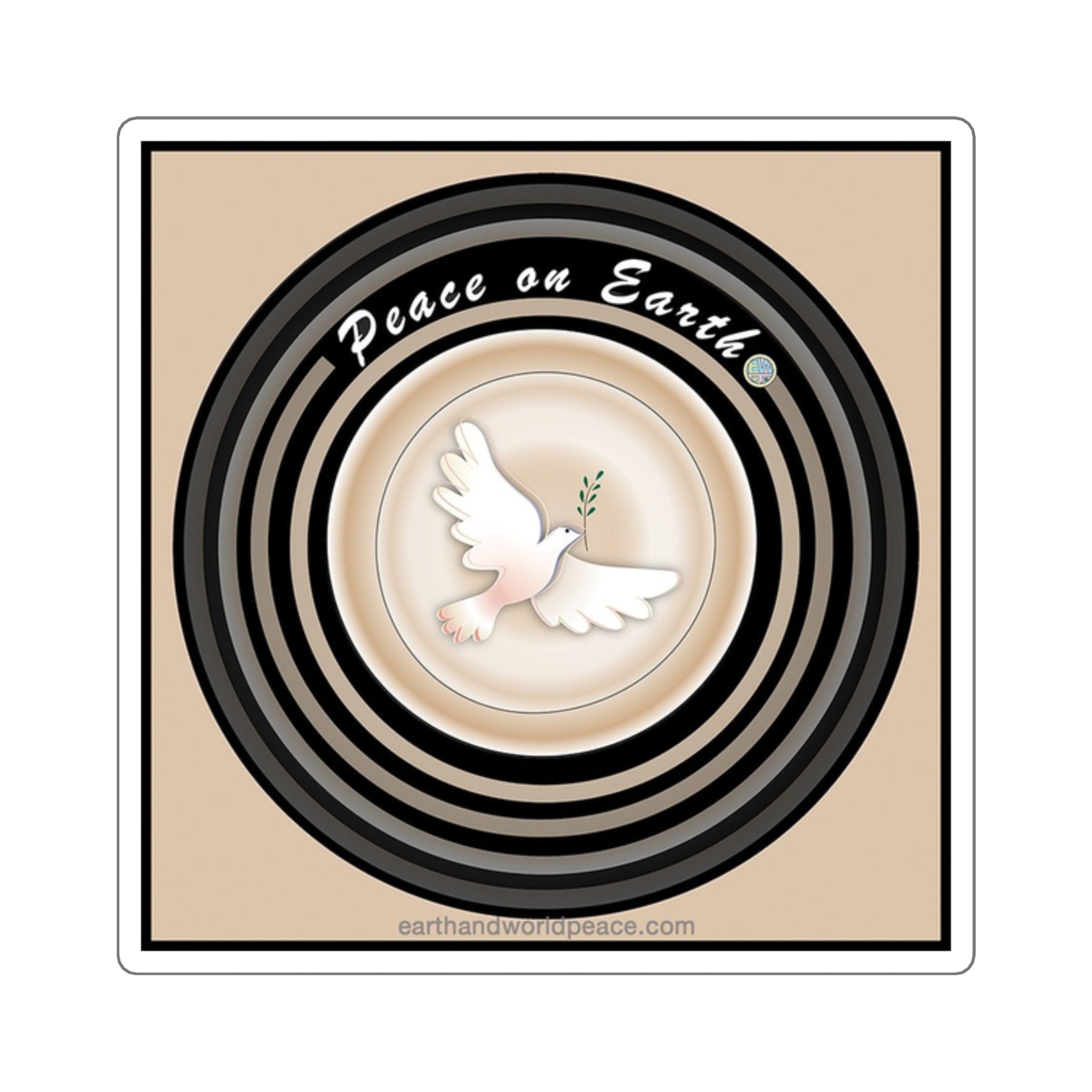 Dove Peace on Earth Sticker