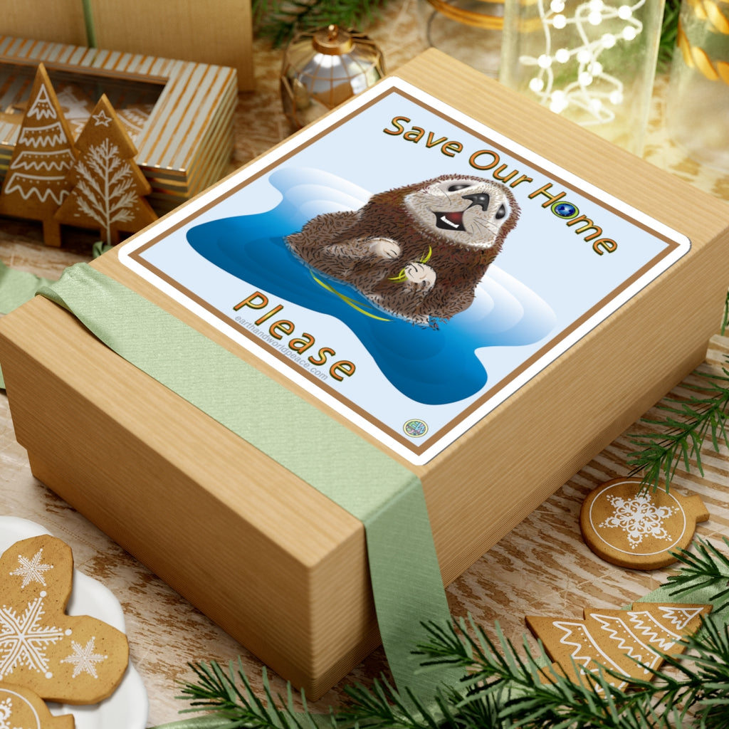 Otter sticker