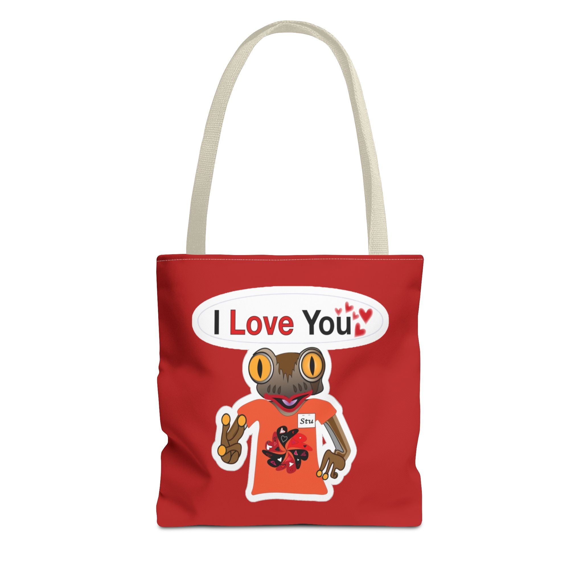 Mc Frog I Love You Sticker Tote